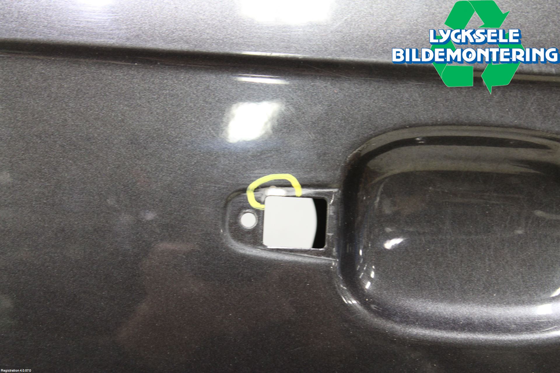 Audi A4/S4 08-11 Dörr Bak Vänster