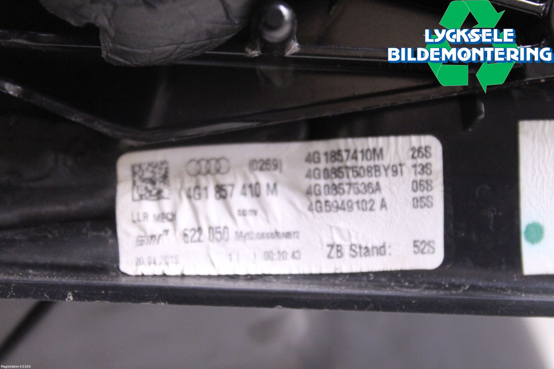 Audi A6 ALLROAD 12-18 Spegel Yttre El Hö
