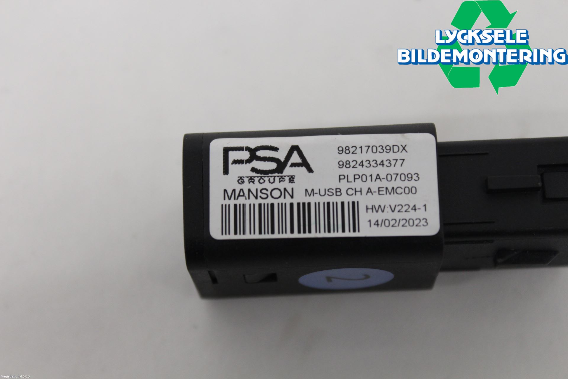 Peugeot 208/E-208 20- Usb Connection