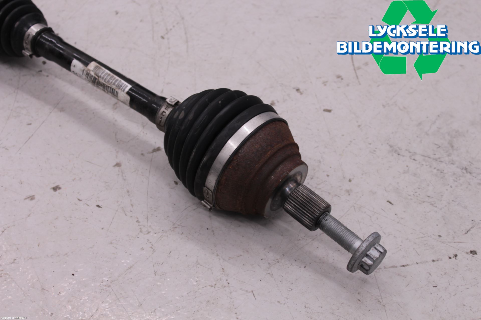 Volkswagen VW GOLF / E-GOLF VII 13-20 Drivaxel Fram Vänster