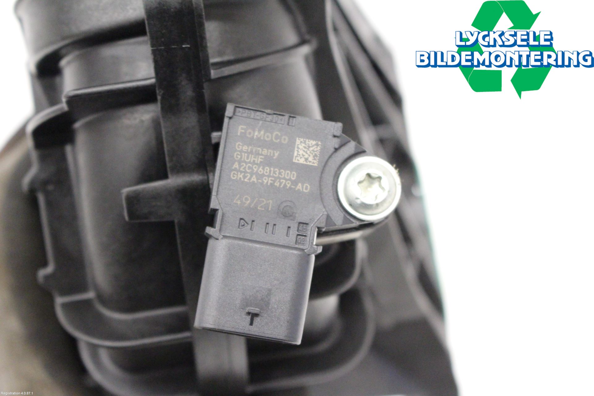 Ford TRANSIT/TOURNEO CUSTOM 13-24 Grenrör Insug