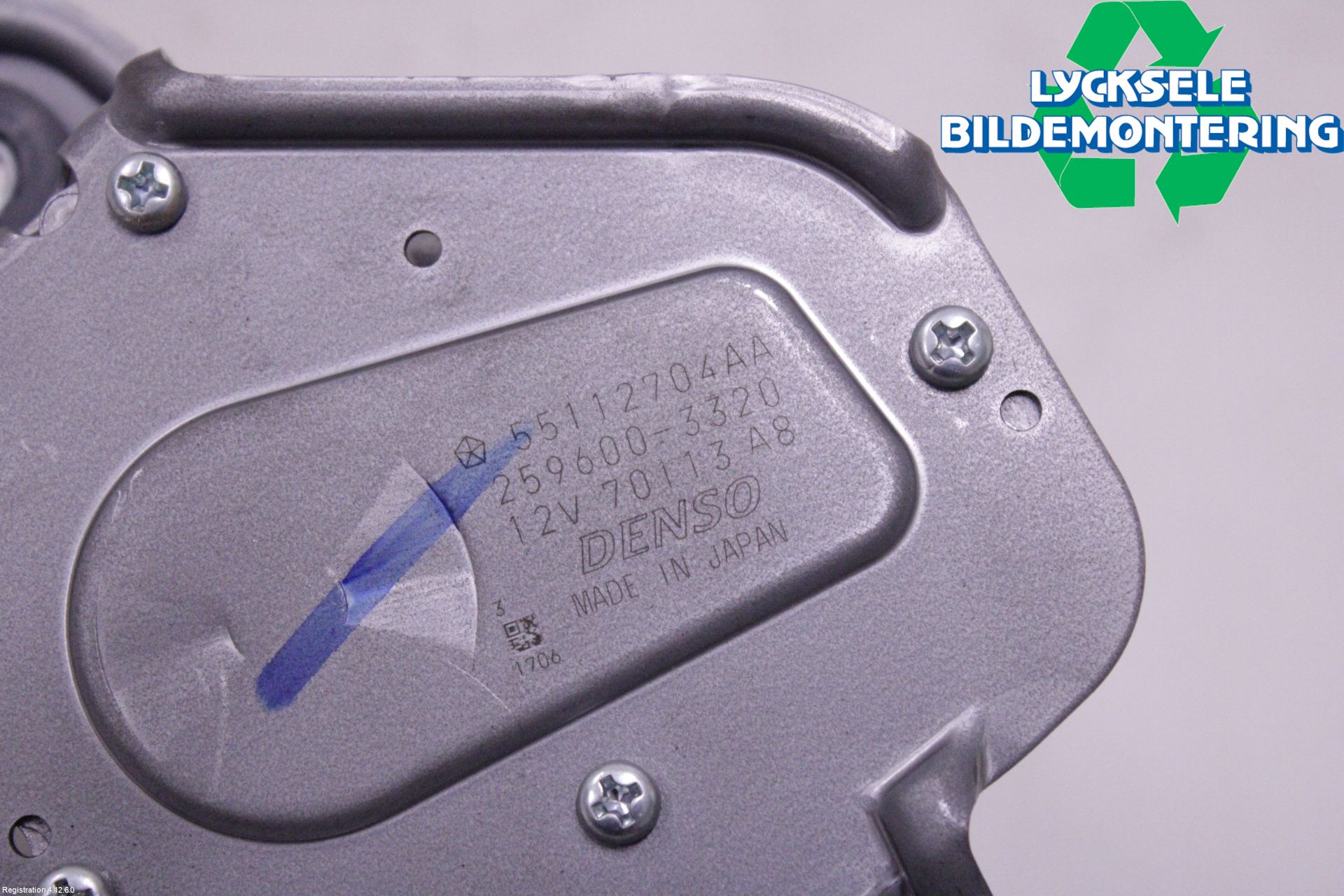 Jeep COMPASS Torkarmotor Baklucka