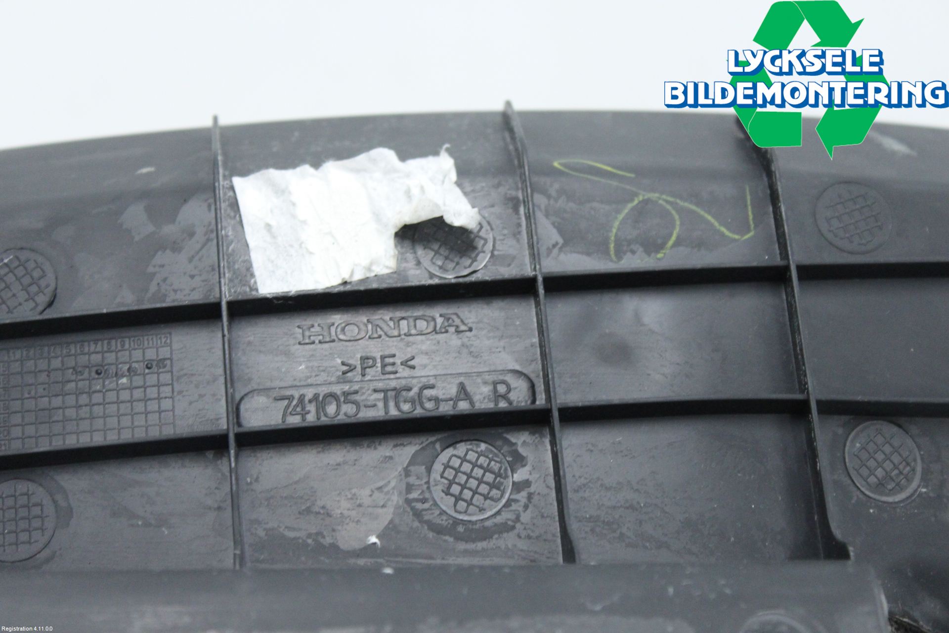 Honda CIVIC 17-22 List Framskärm Hö