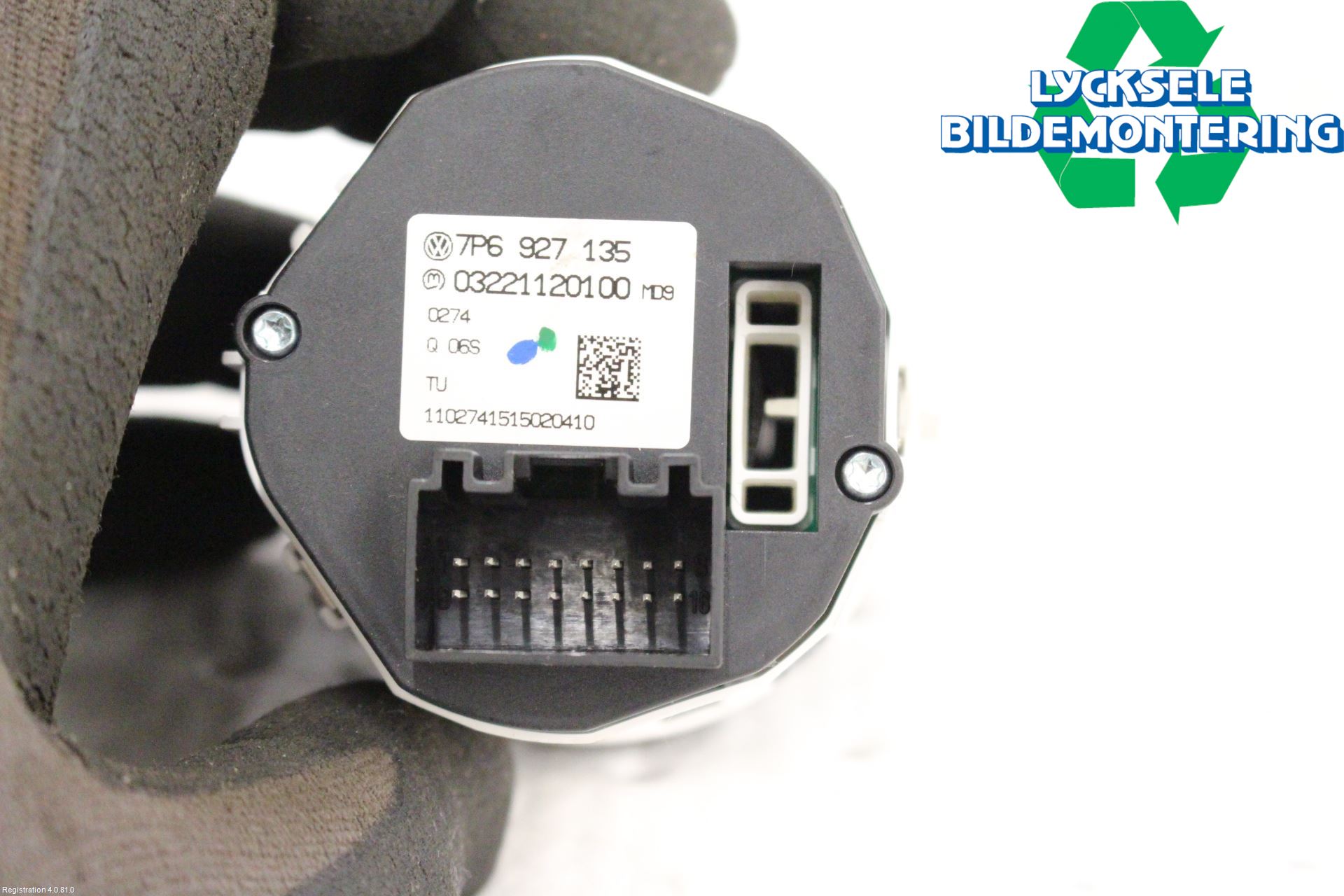 Volkswagen VW TOUAREG 7L 03-10 Strömställare Nivåreglering