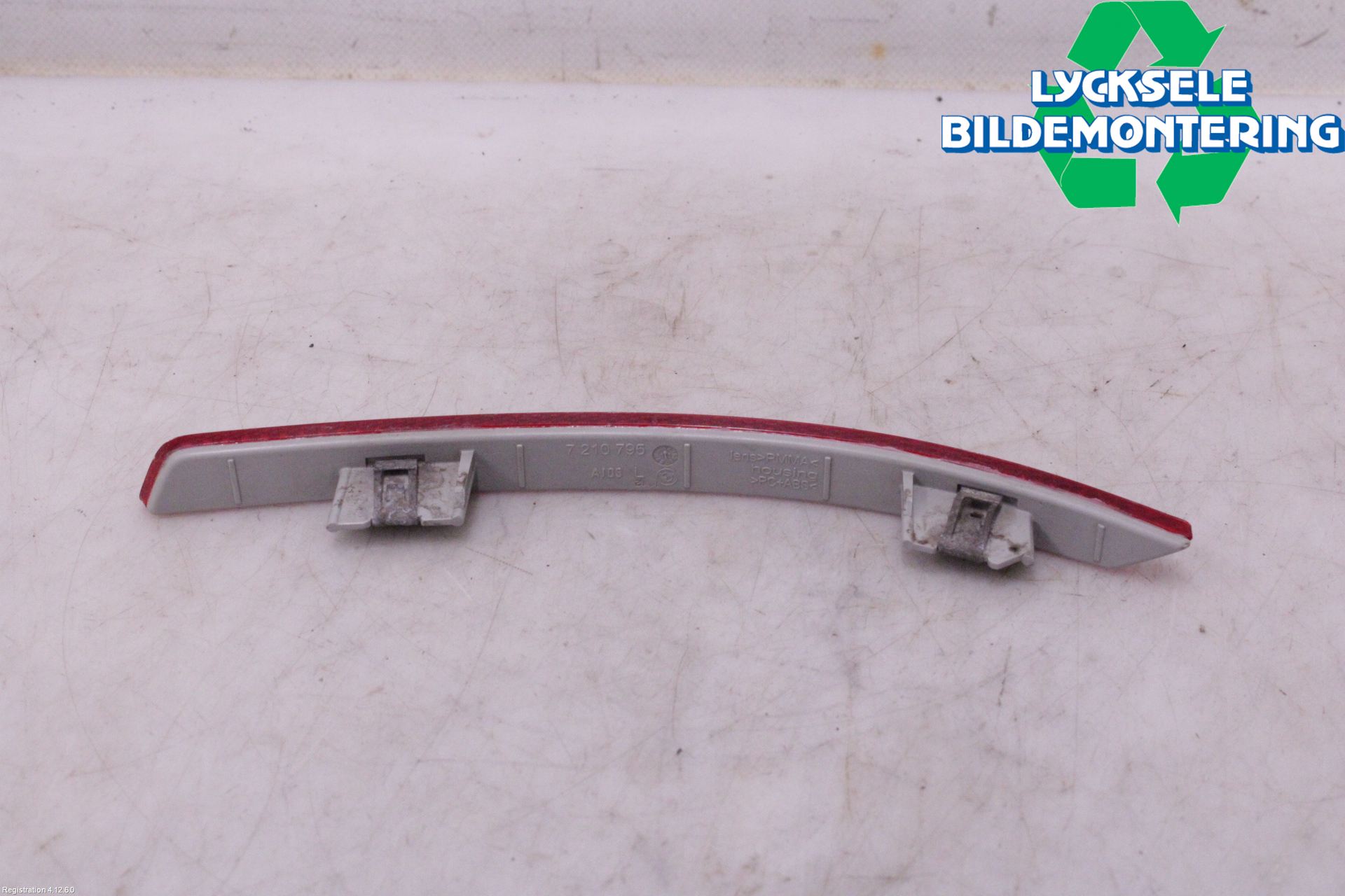 BMW 5 F10/F11/F18 09-17 Dimljus/Reflex Bak
