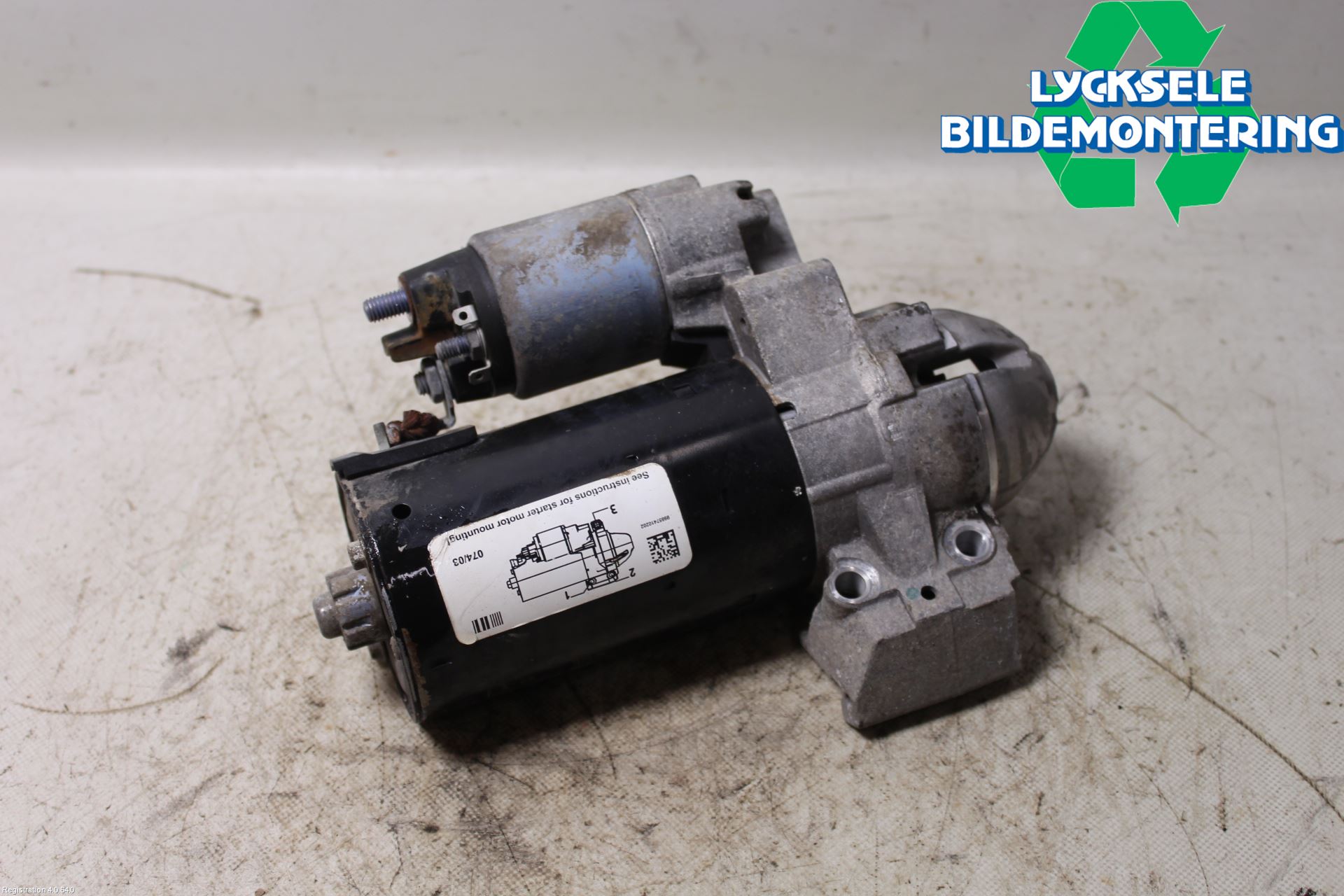 BMW X3 F25 10-17 Startmotor Diesel