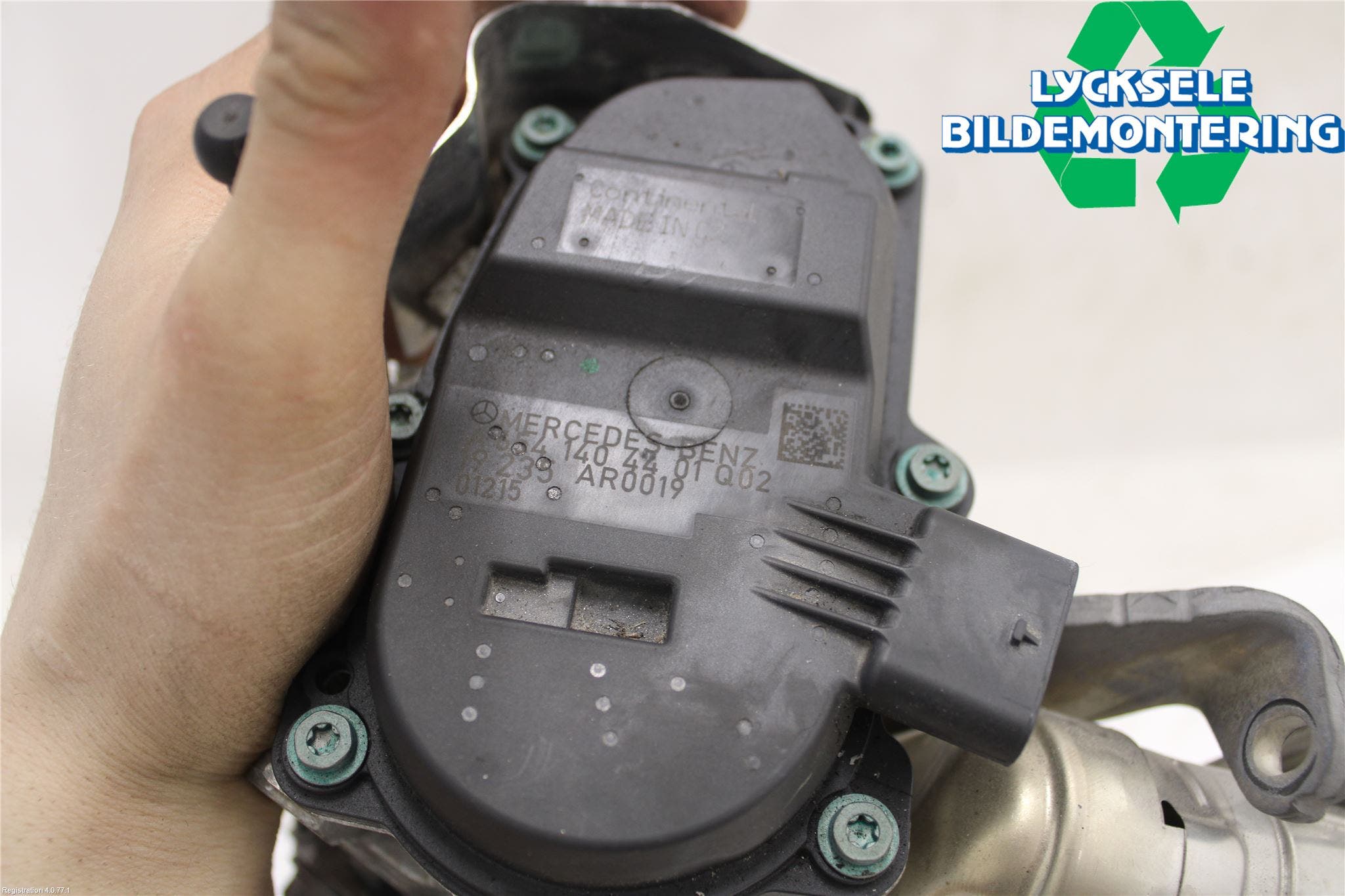 Mercedes-Benz MB C-KLASS (W205) 14-21 Avgaskylare