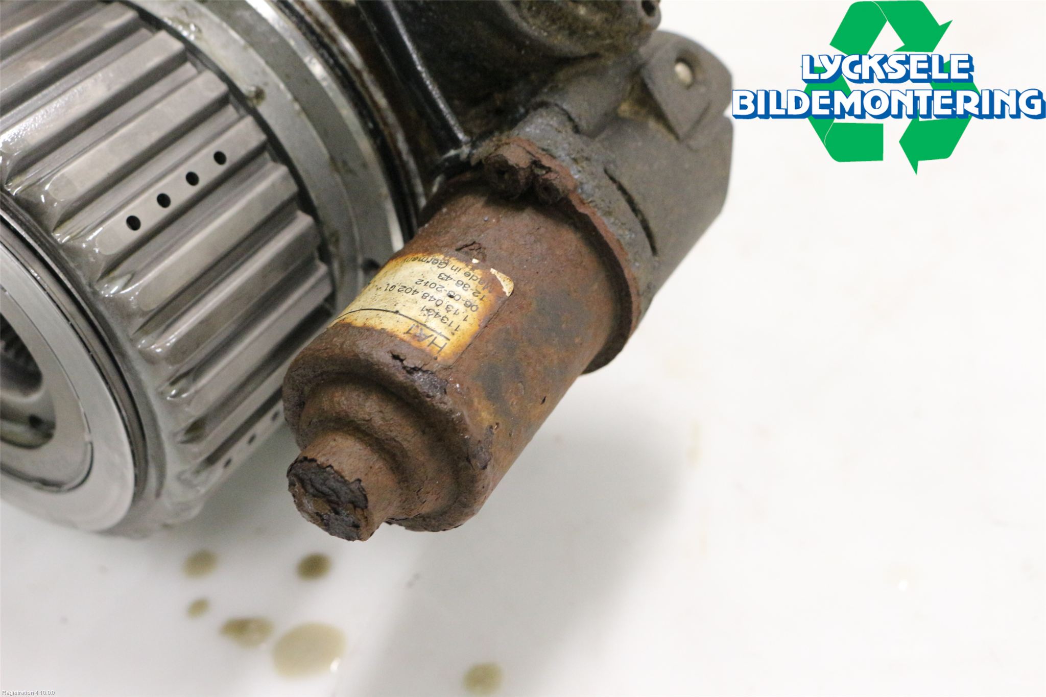 Volkswagen VW CADDY 11-15 Bakväxel-Diff