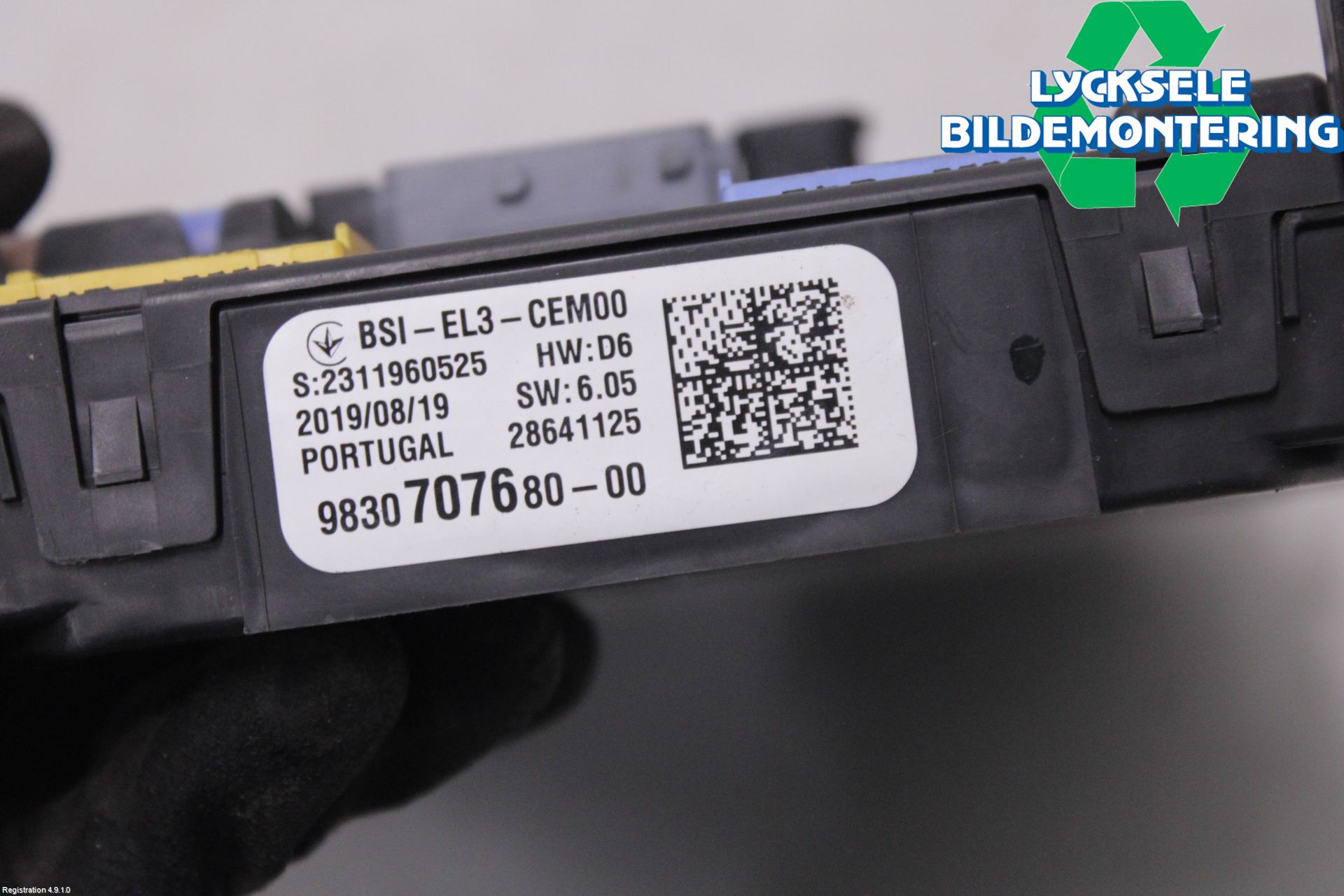 Peugeot PARTNER/E-PARTNER 19- Säkringsdosa-Elcentral