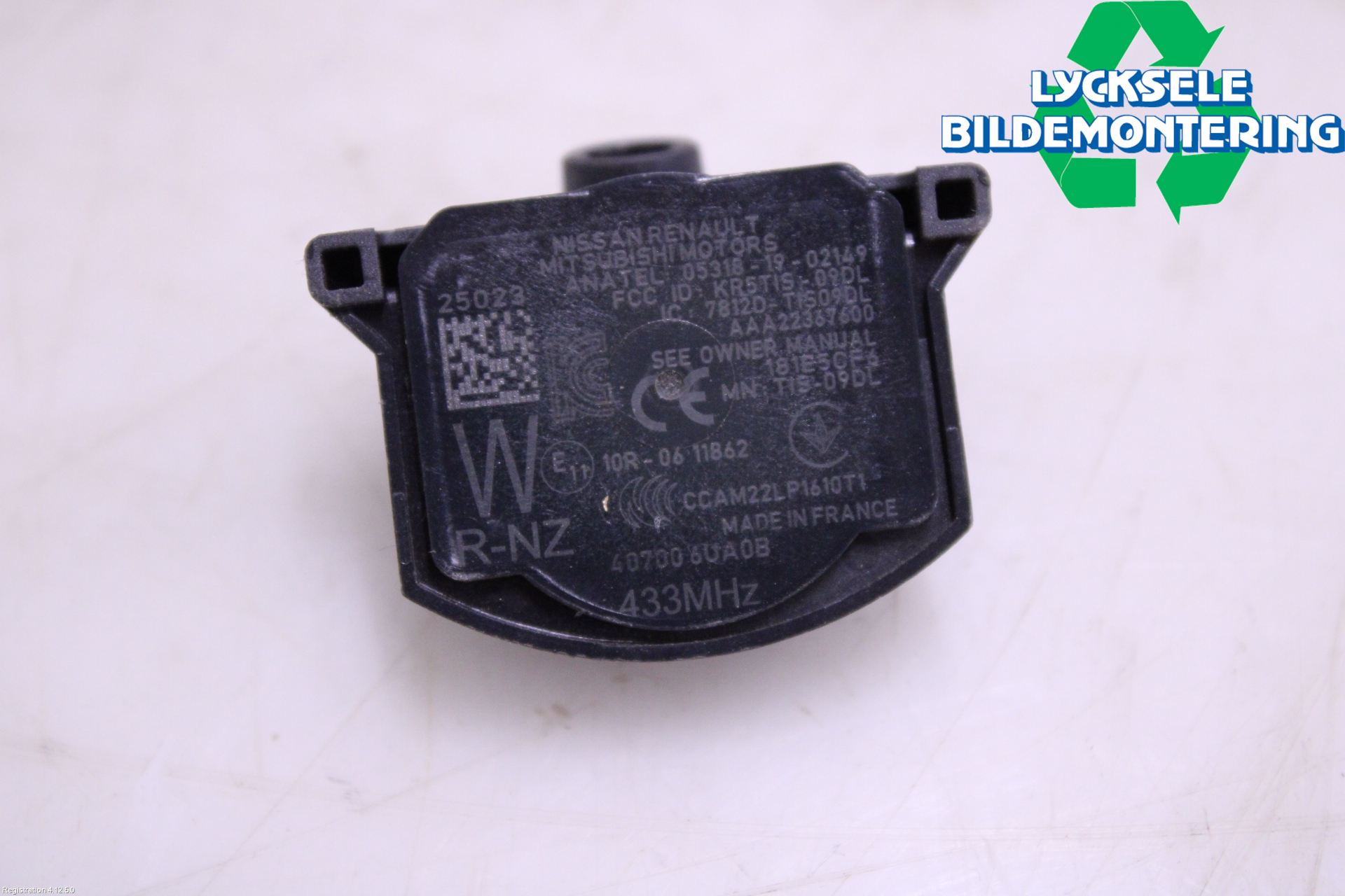 Nissan QASHQAI 21- Givare Däcktryck