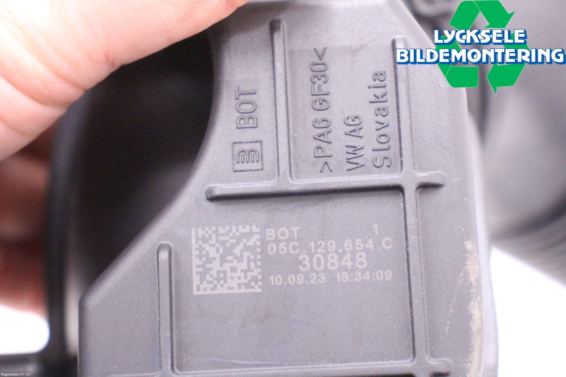 Volkswagen VW TAIGO 22- Laddluft-Intercoolerrör