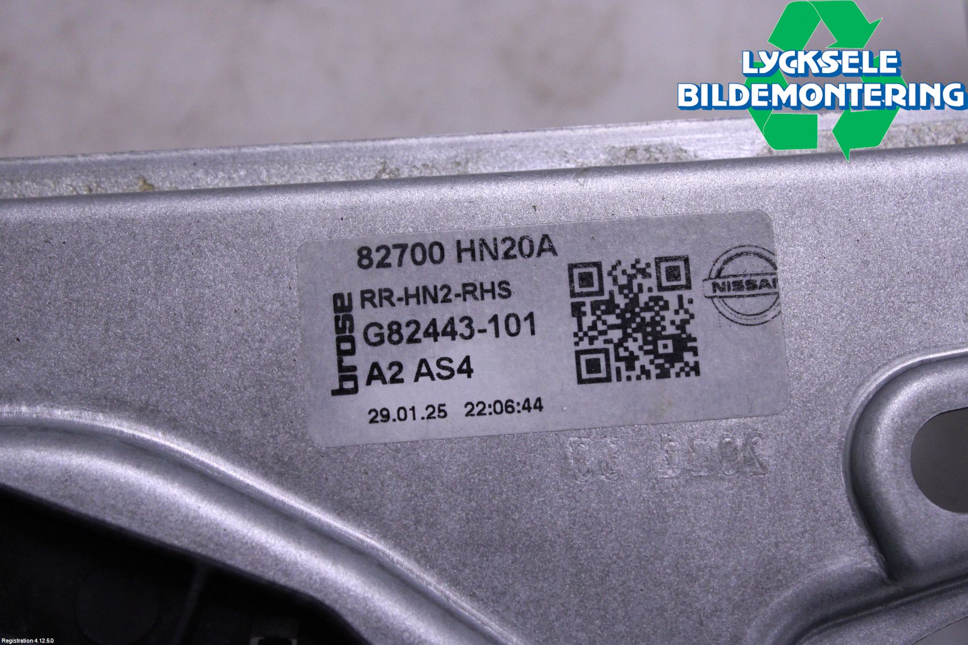 Nissan QASHQAI 21- Fönsterhiss El Kompl