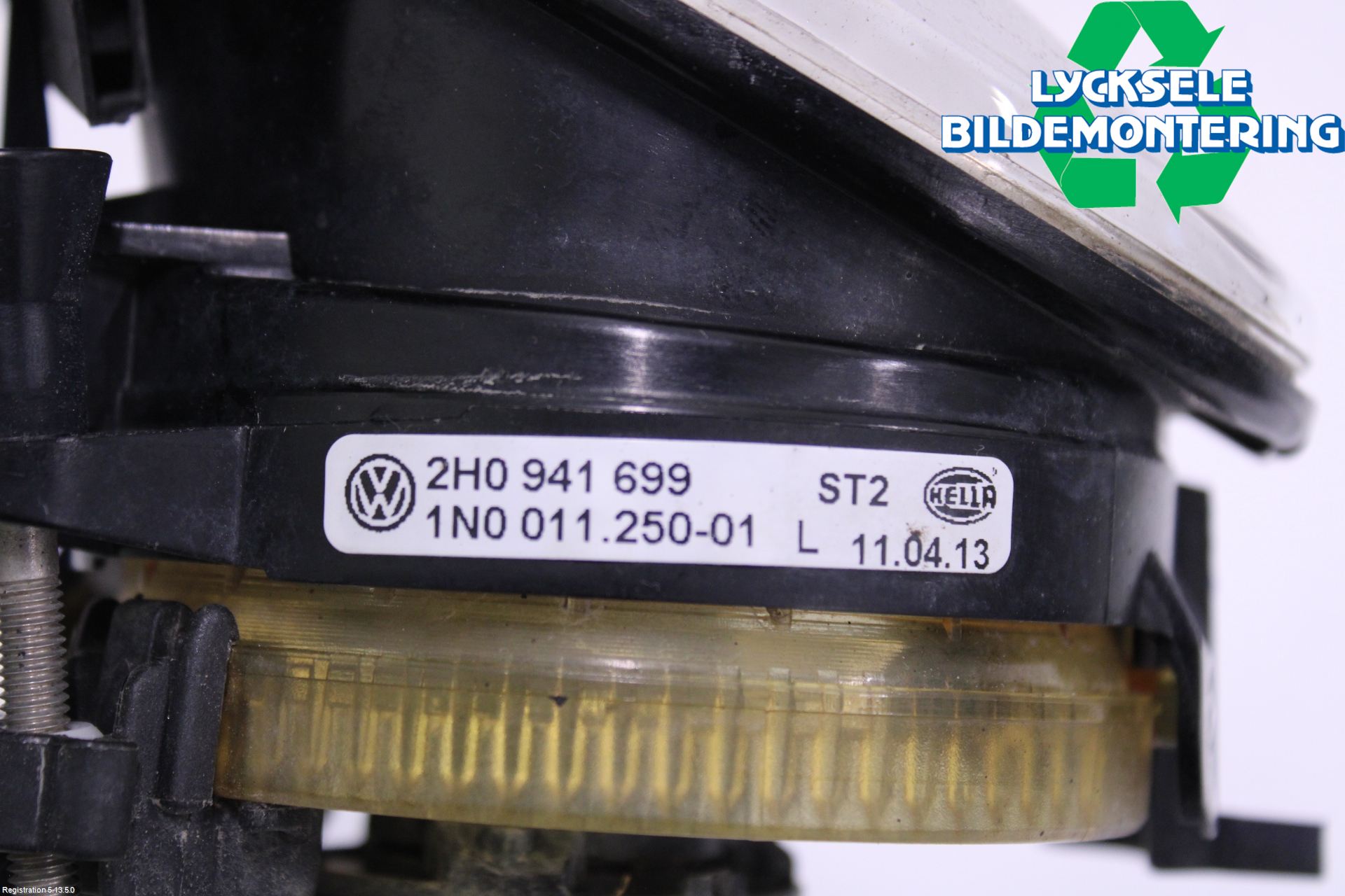 Volkswagen VW AMAROK 2H 10-22 Dimljus-Varselljus Fram