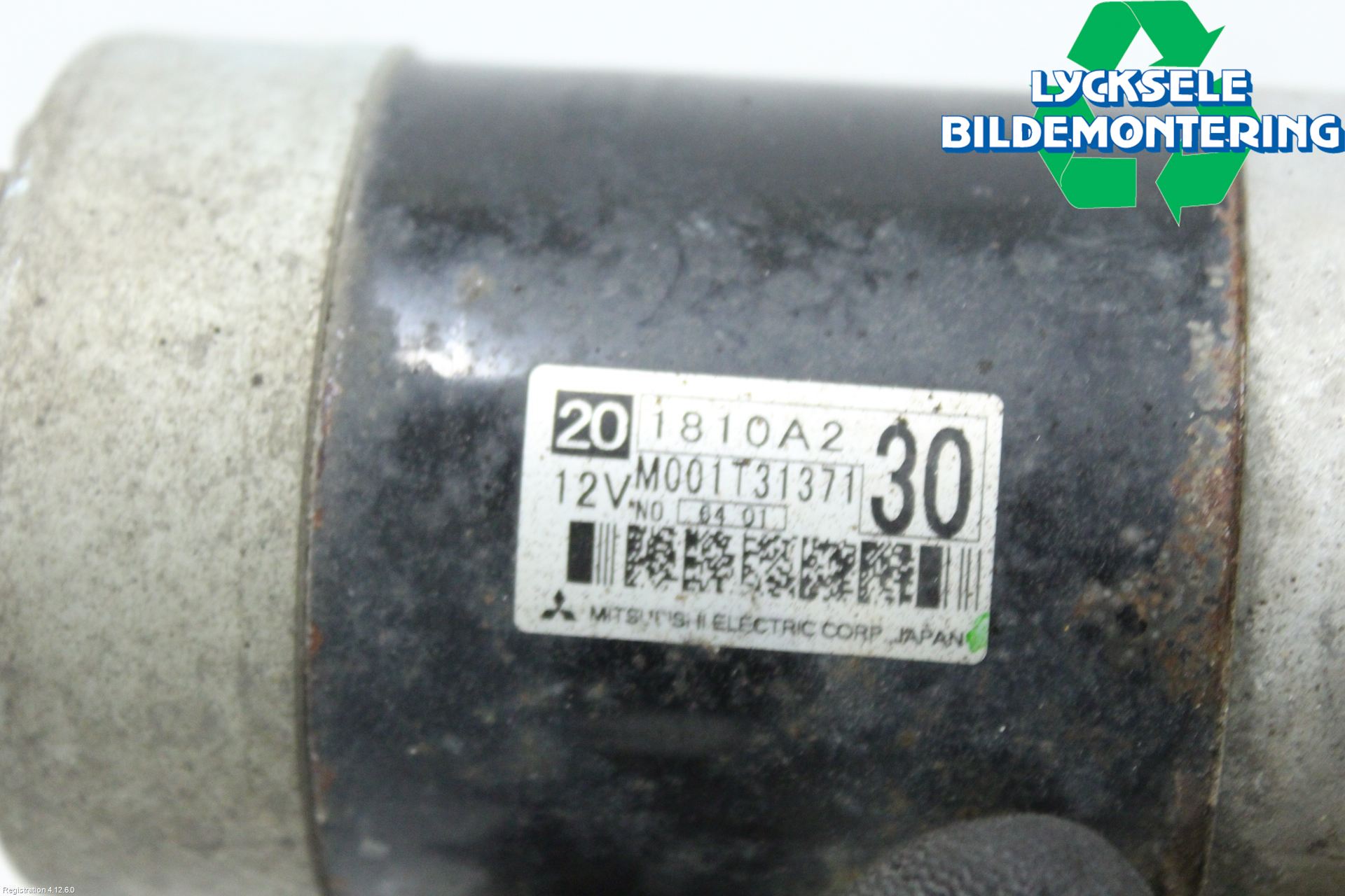 Mitsubishi ASX 10-22 Startmotor Diesel