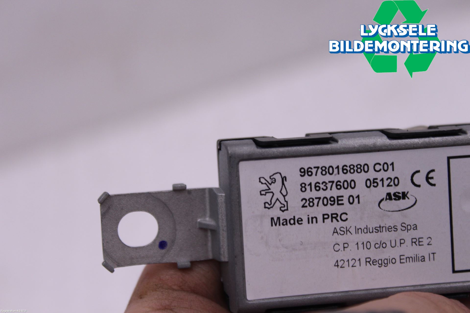 Peugeot 2008/E-2008 20- Antennförstärkare