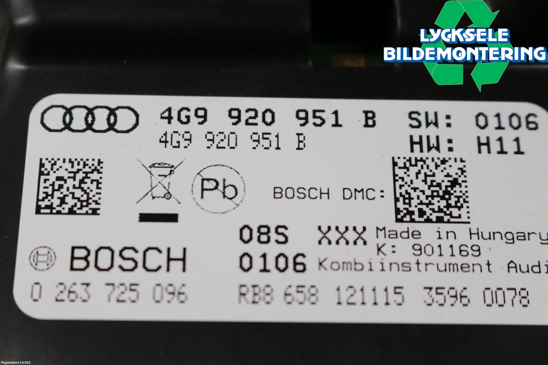 Audi A6 ALLROAD 12-18 Instrument Komb