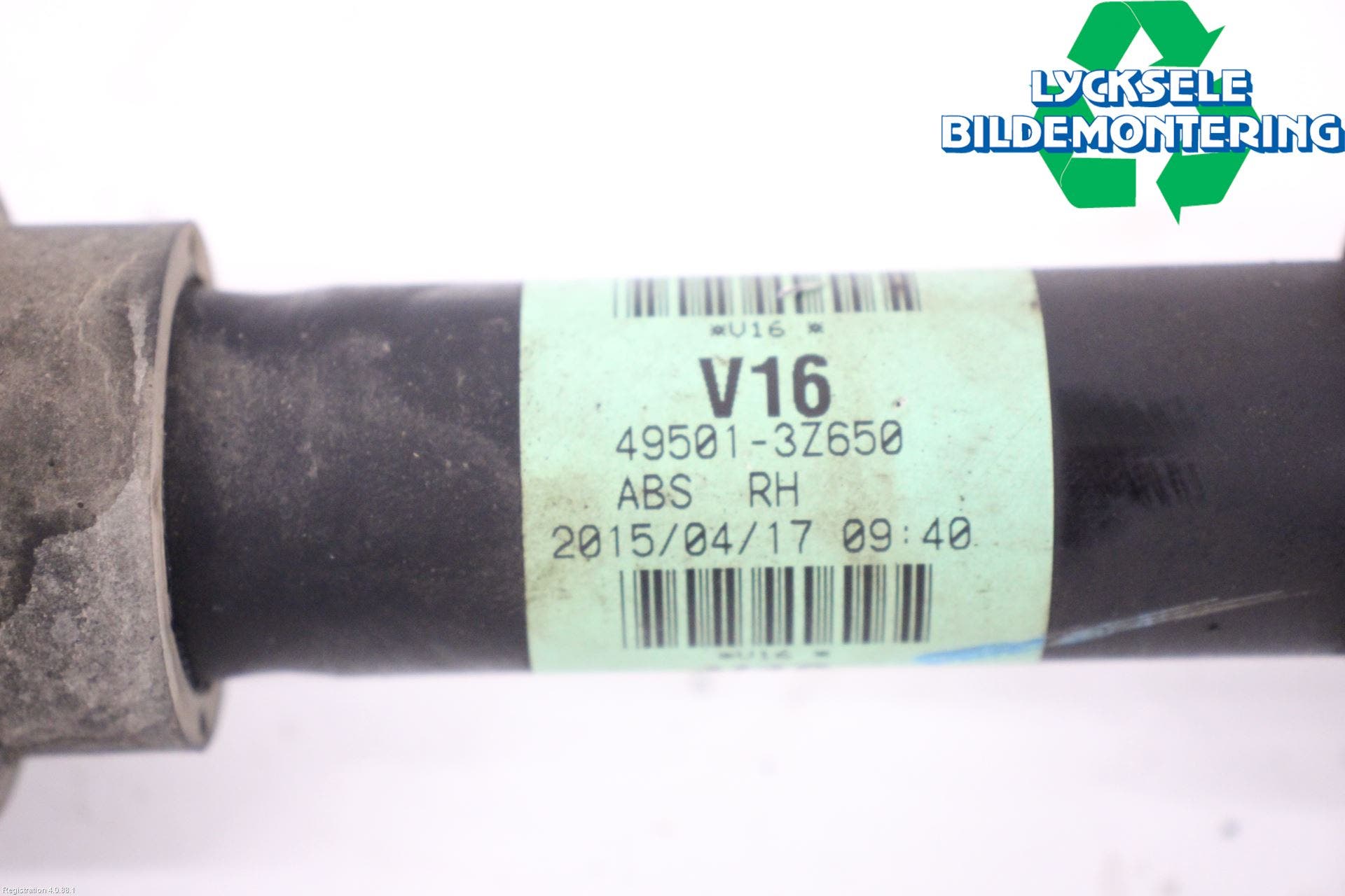 Hyundai i40 16-18 Drivaxel Fram Höger