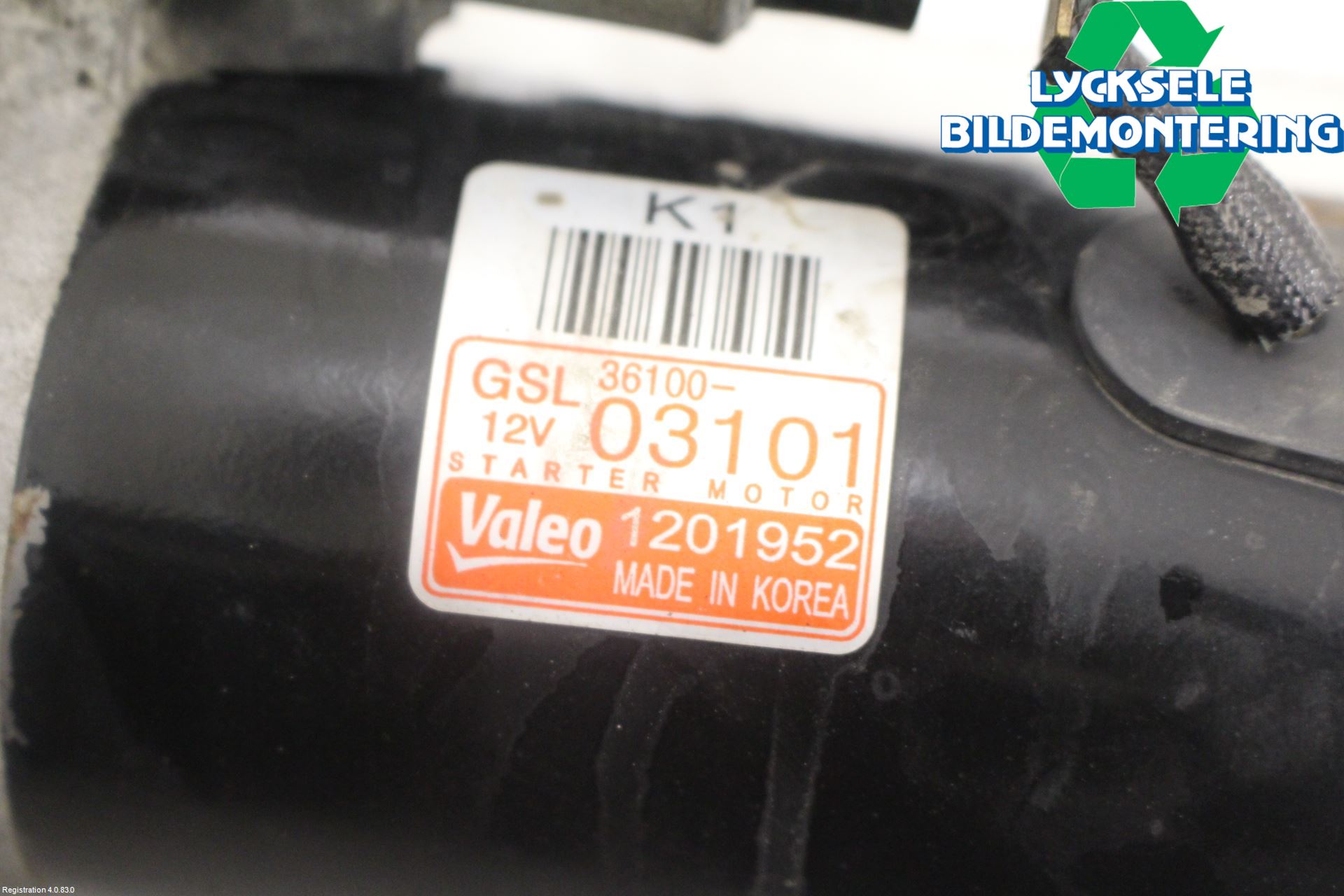 Kia RIO 12-16 Startmotor