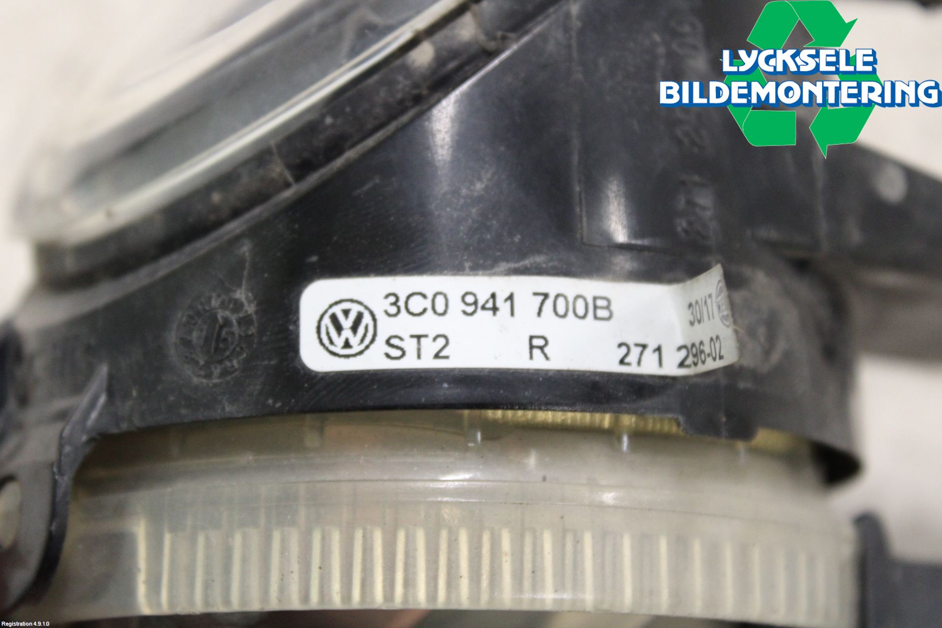 Volkswagen VW PASSAT 05-11 Dimljus-Varselljus Fram
