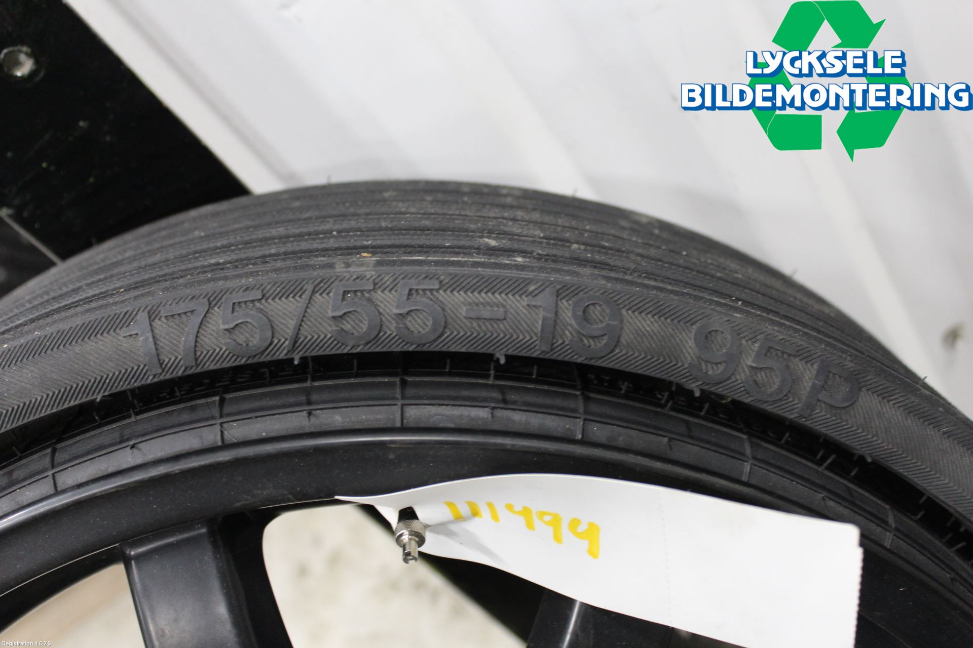 Audi A4 ALLROAD 09-16 Hjul Reservhjul Minityp