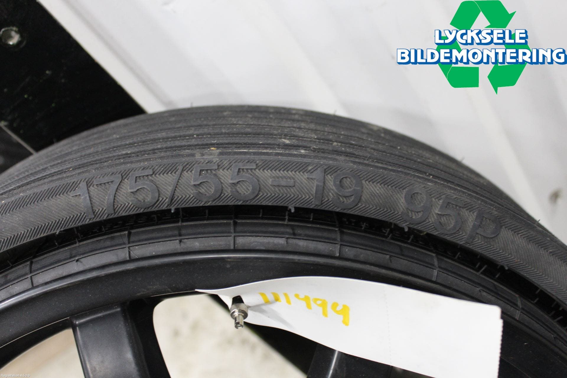 Audi A4 ALLROAD 09-16 Hjul Reservhjul Minityp