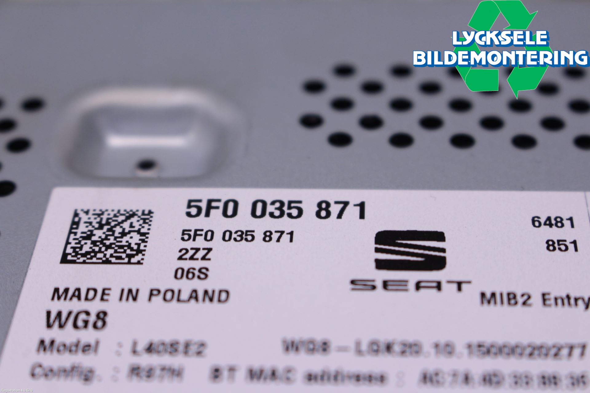 Seat IBIZA IV 08-16 Cd Radio - Multimediapanel