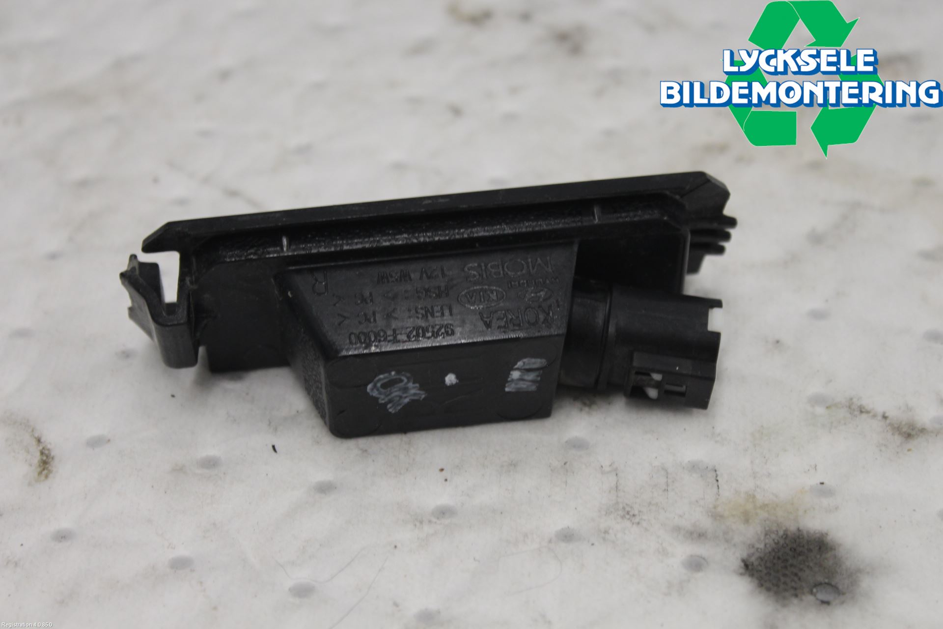 Kia NIRO (DE) 17-22 Skylt Belysning