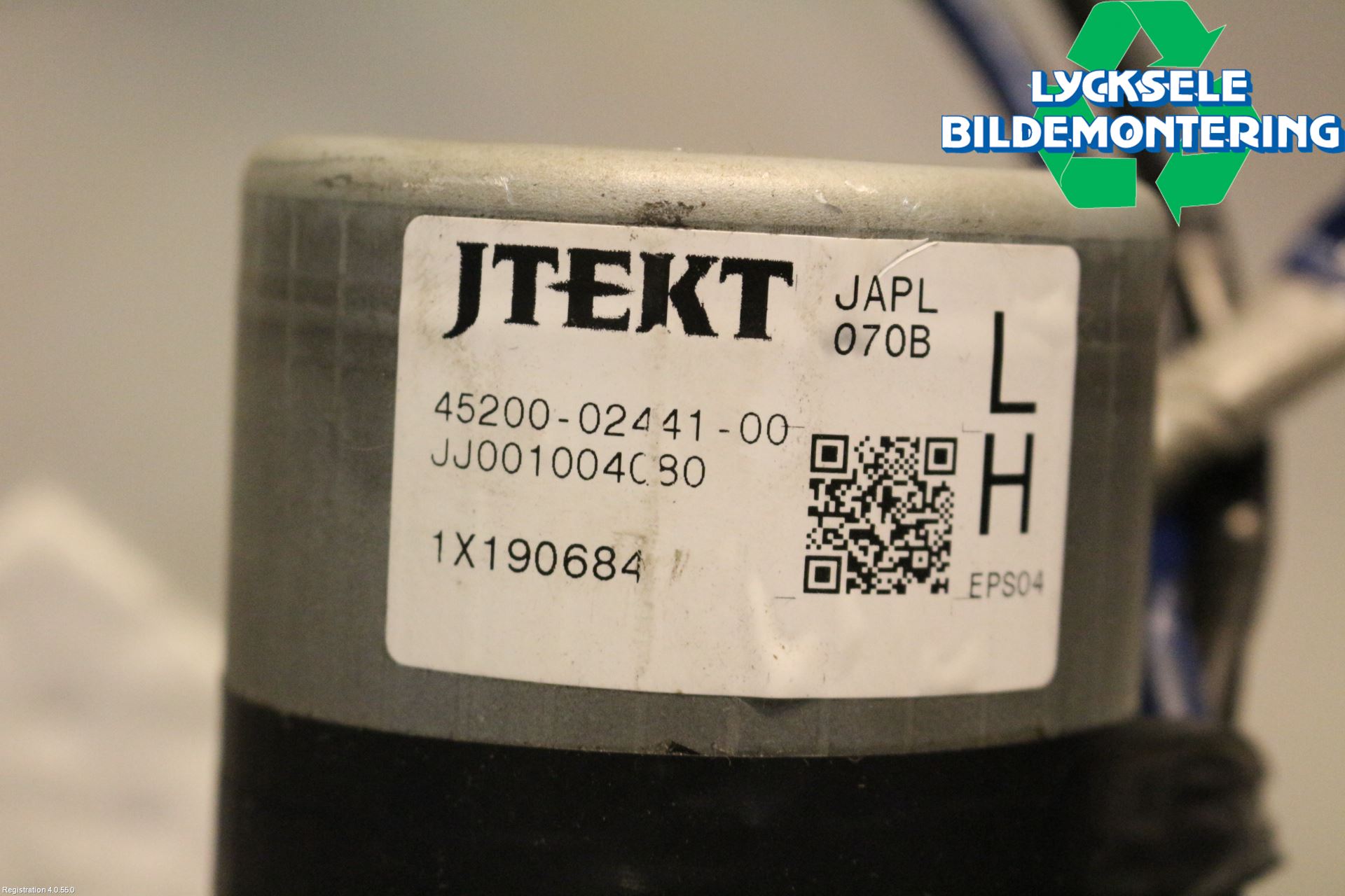 Toyota AURIS 10-12 Rattaxelagg Med Inb Servo