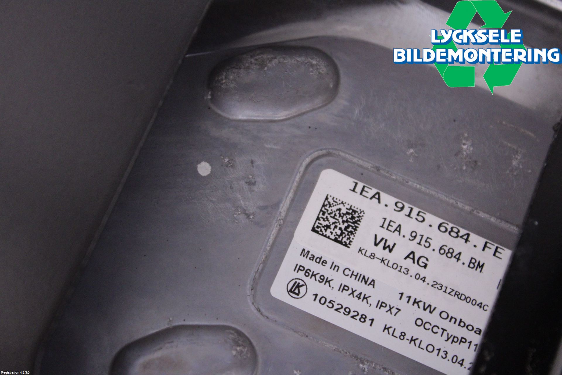 Volkswagen VW ID.4 21- Batteriladdare Högspänning