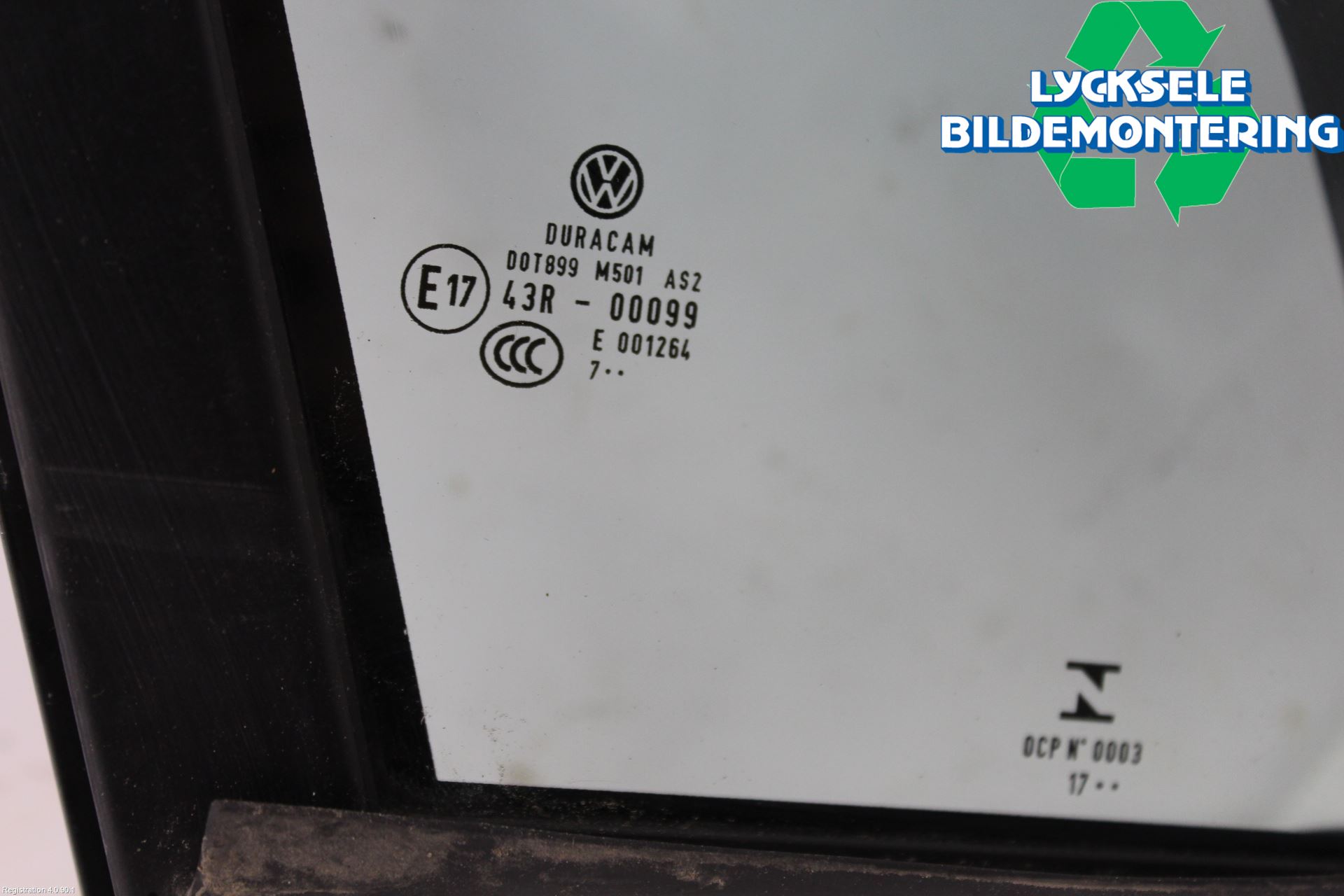 Volkswagen VW TOUAREG CR 18- Dörruta Fram Lilla Hö