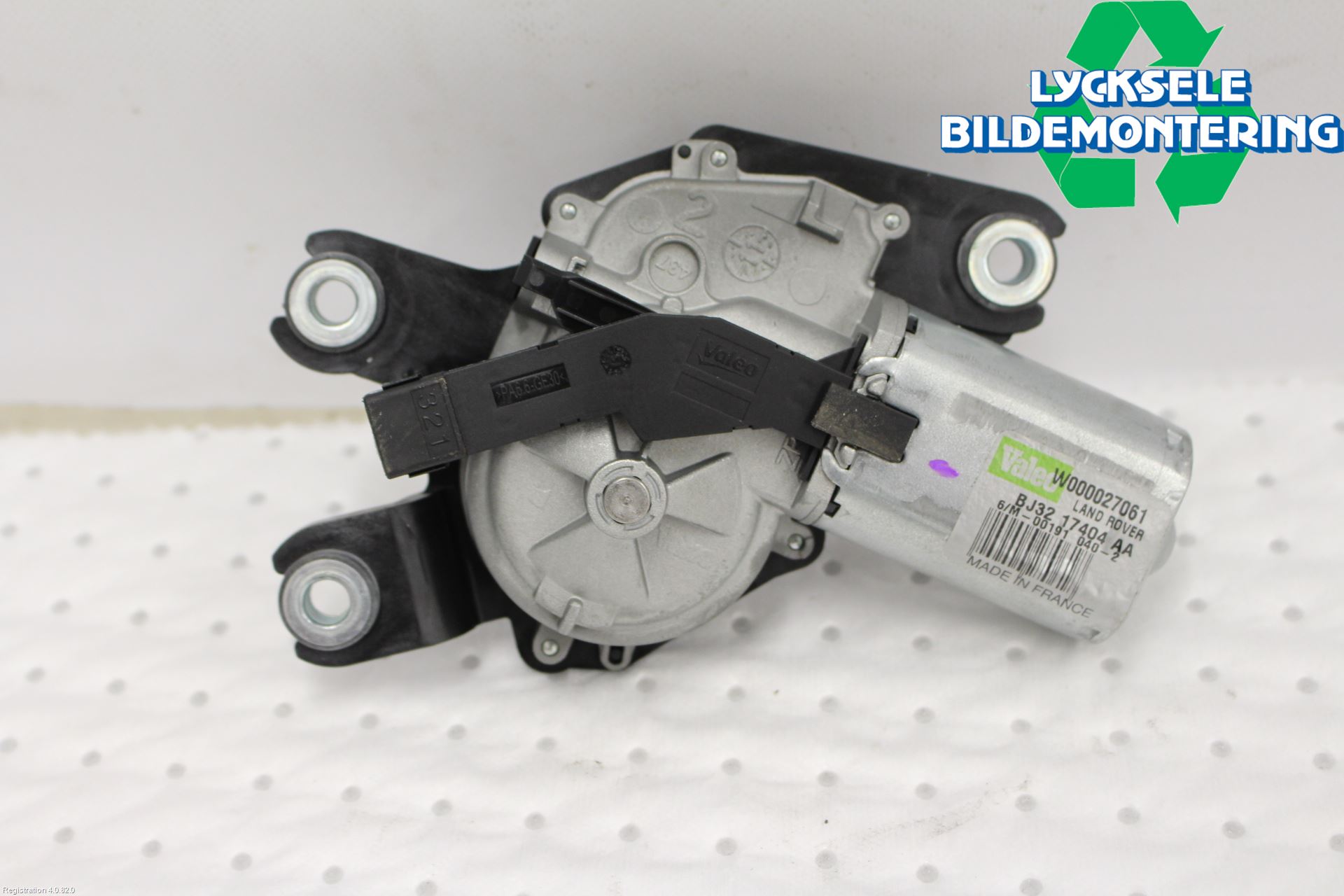 Landrover LAND ROVER RANGE ROVER EVOQUE (L538) 11-18 Torkarmotor Baklucka