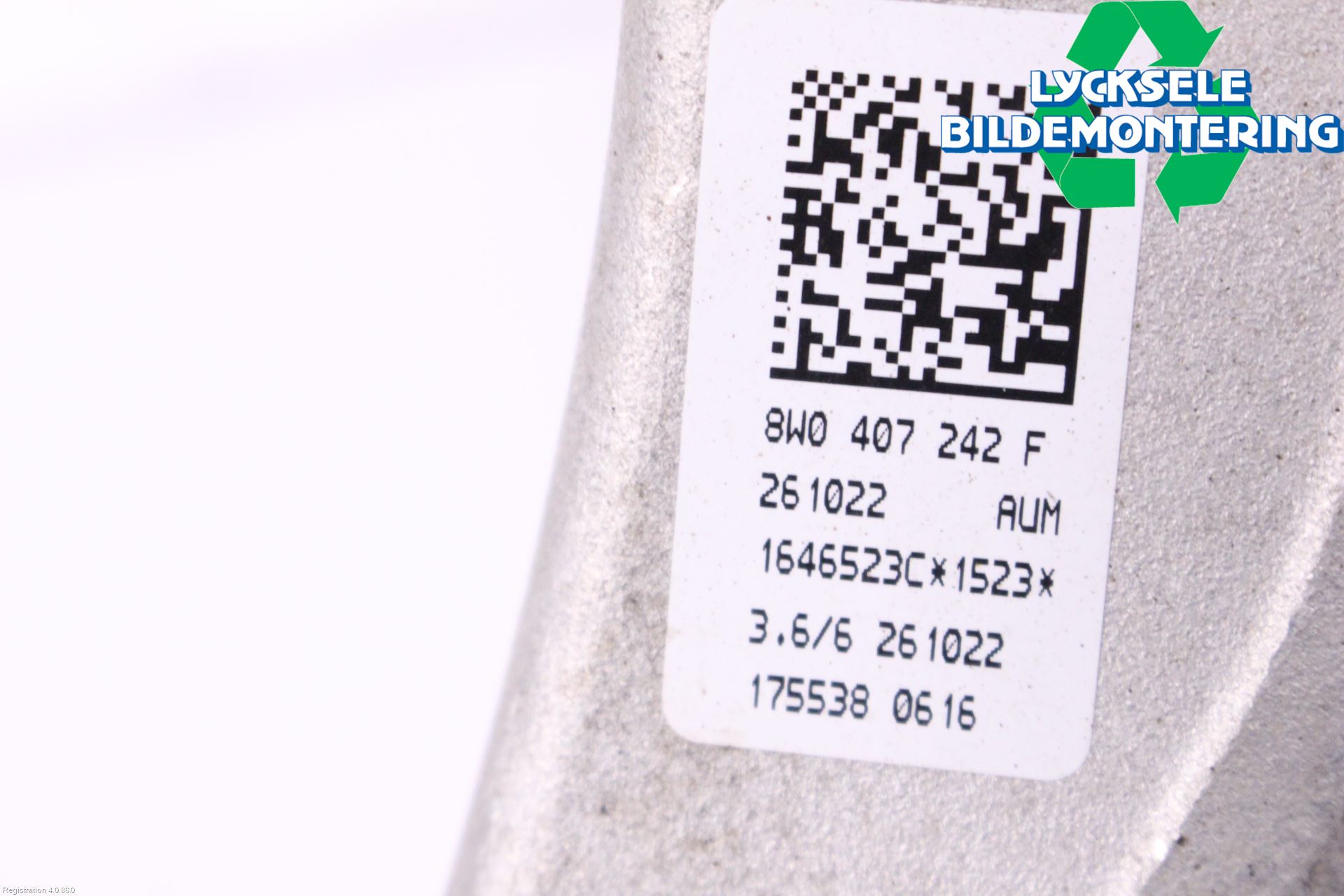 Audi A4/S4 B9 20- Styrspindel Lagerhus Hö