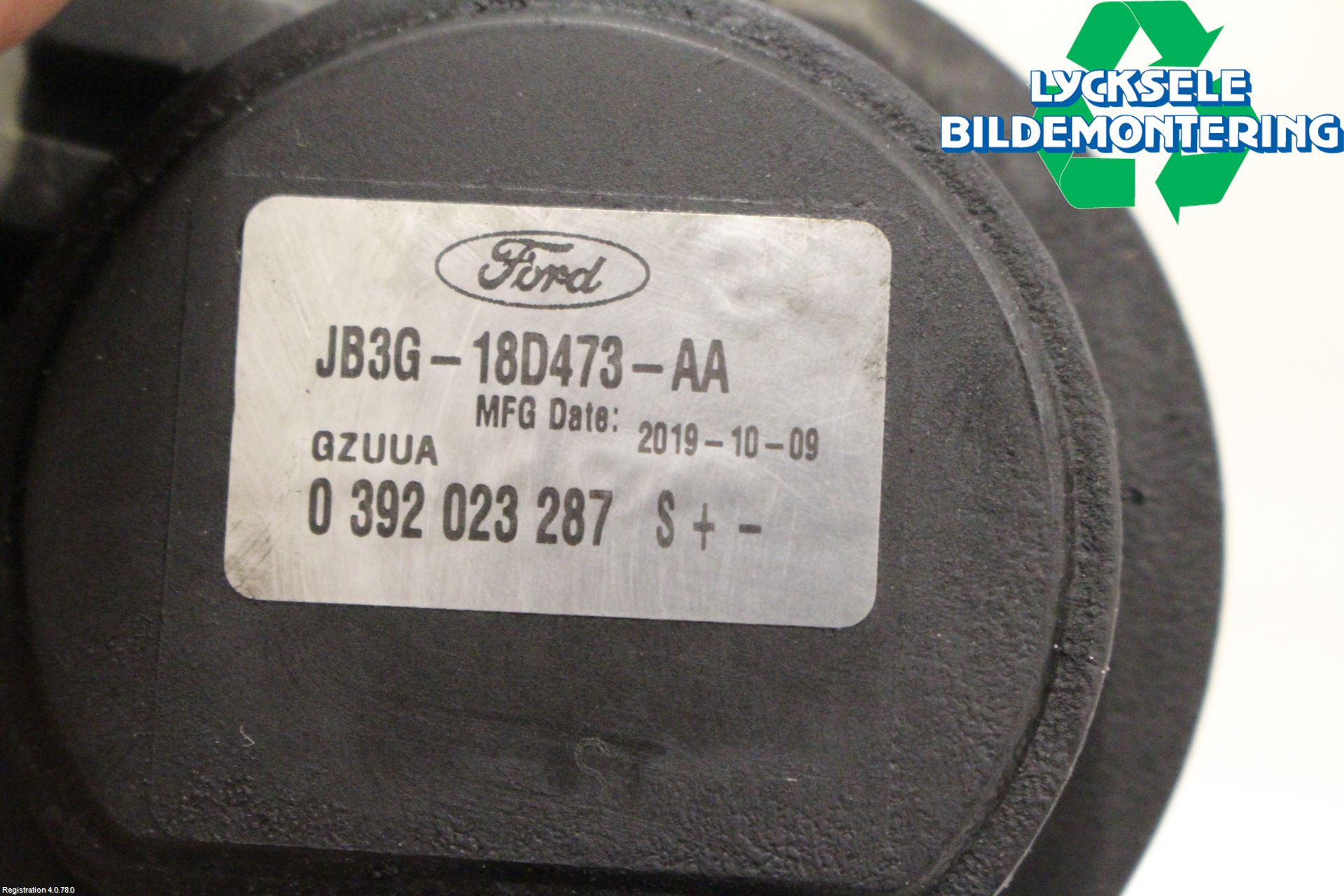 Ford RANGER EU 12-23 Värme Cirkulationspump