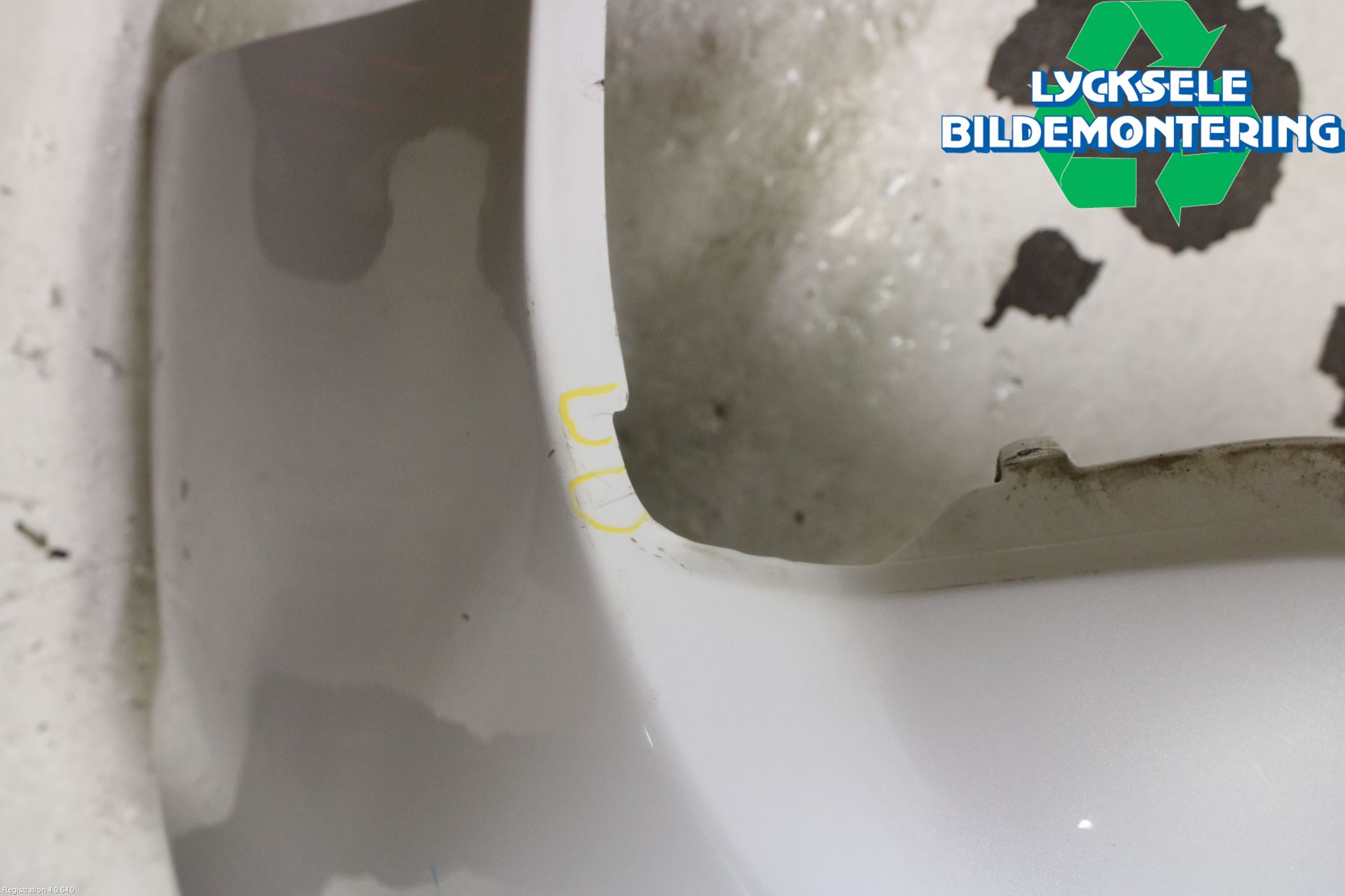 Citroen DS5 Stötfångarbeklädnad Bak