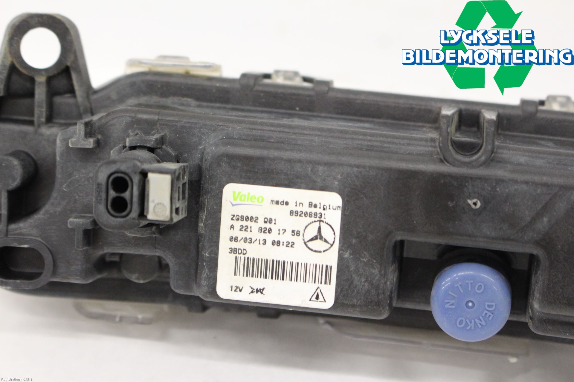 Mercedes-Benz MB GLK-KLASS (X204) 08-16 Dimljus-Varselljus Fram