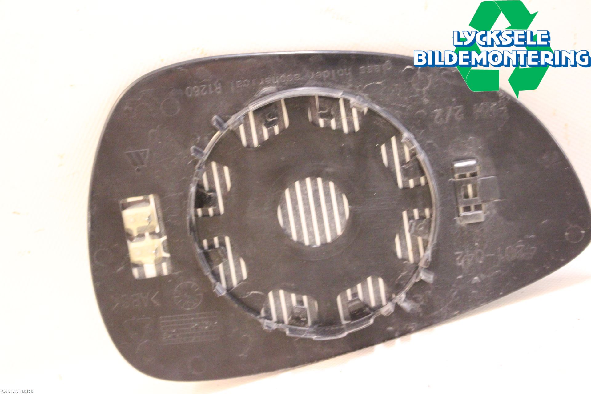 Ford FIESTA 09-12 Spegelglas Hö