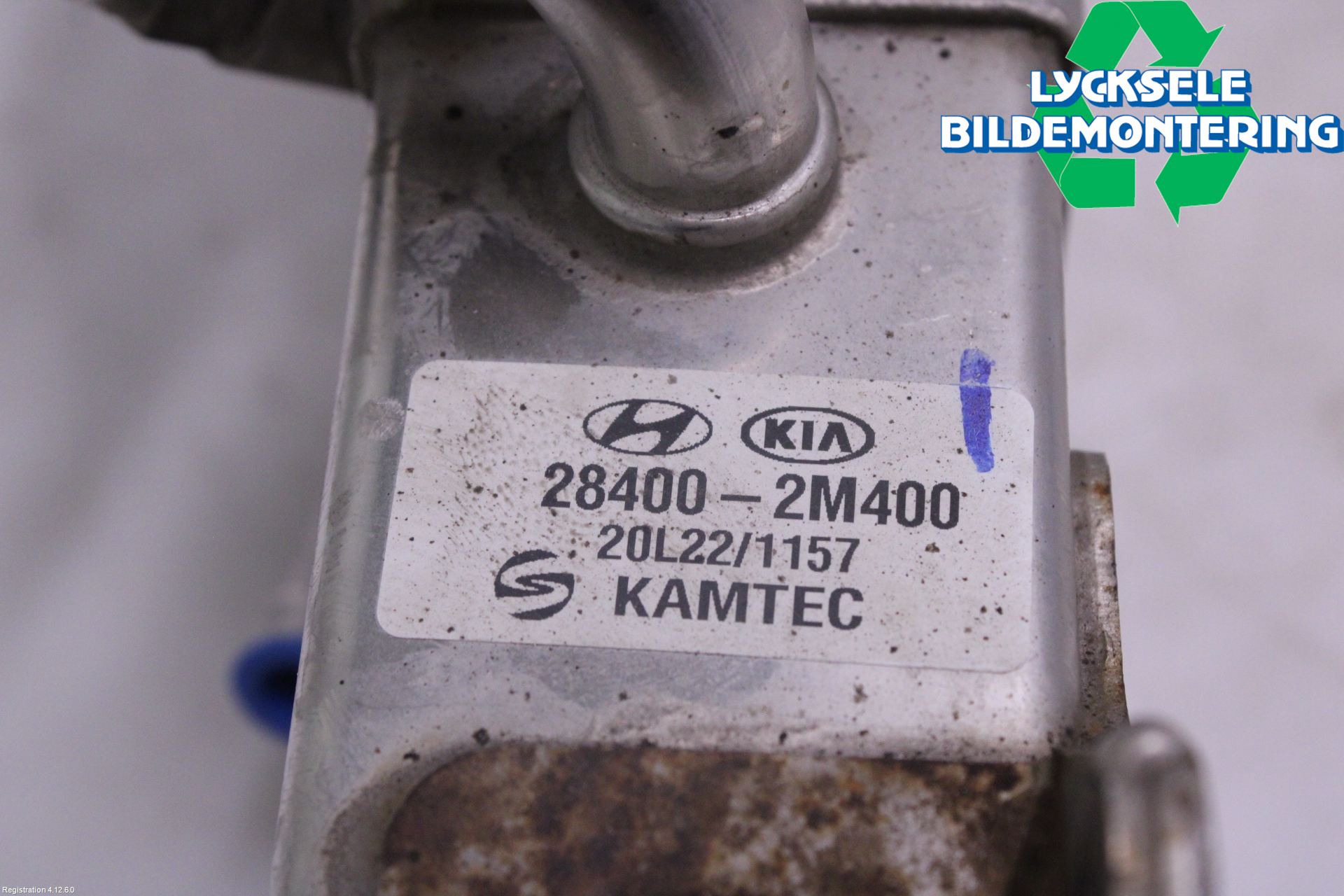 Kia SORENTO 21- Avgaskylare