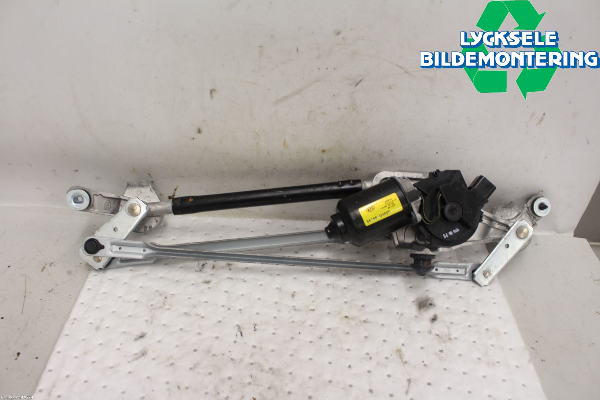 Kia OPTIMA 16-20 Torkarmotor Vindruta