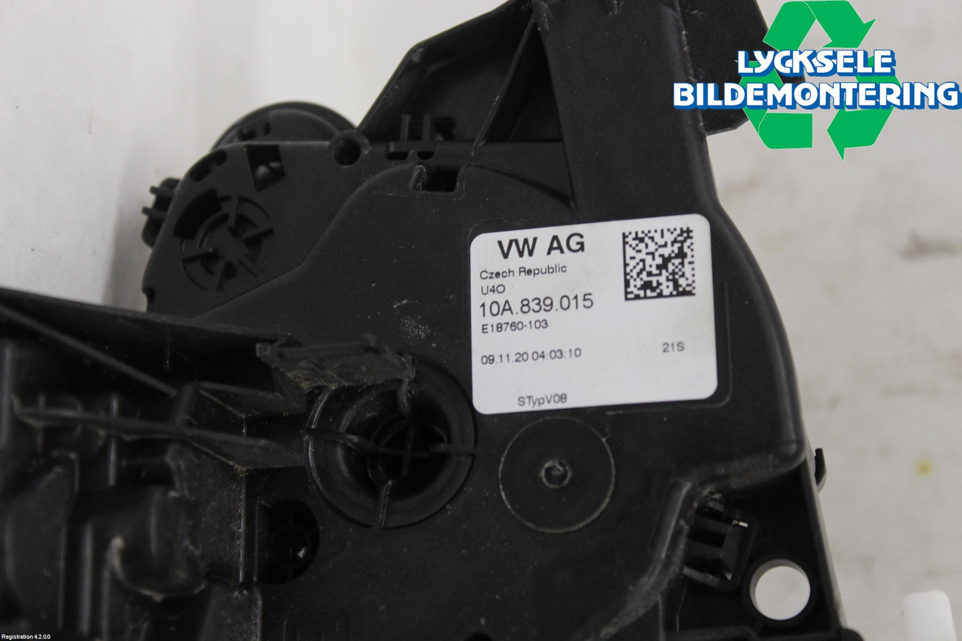 Skoda KAMIQ 20- Låskista-Dörrlås