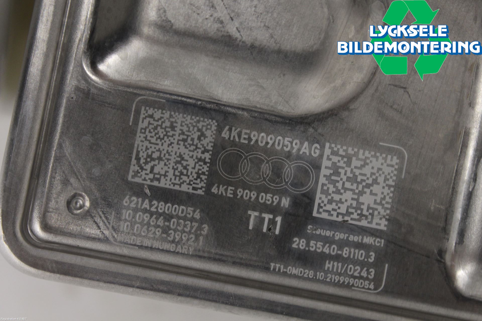 Audi E-TRON, S GE 19- Bromsservo