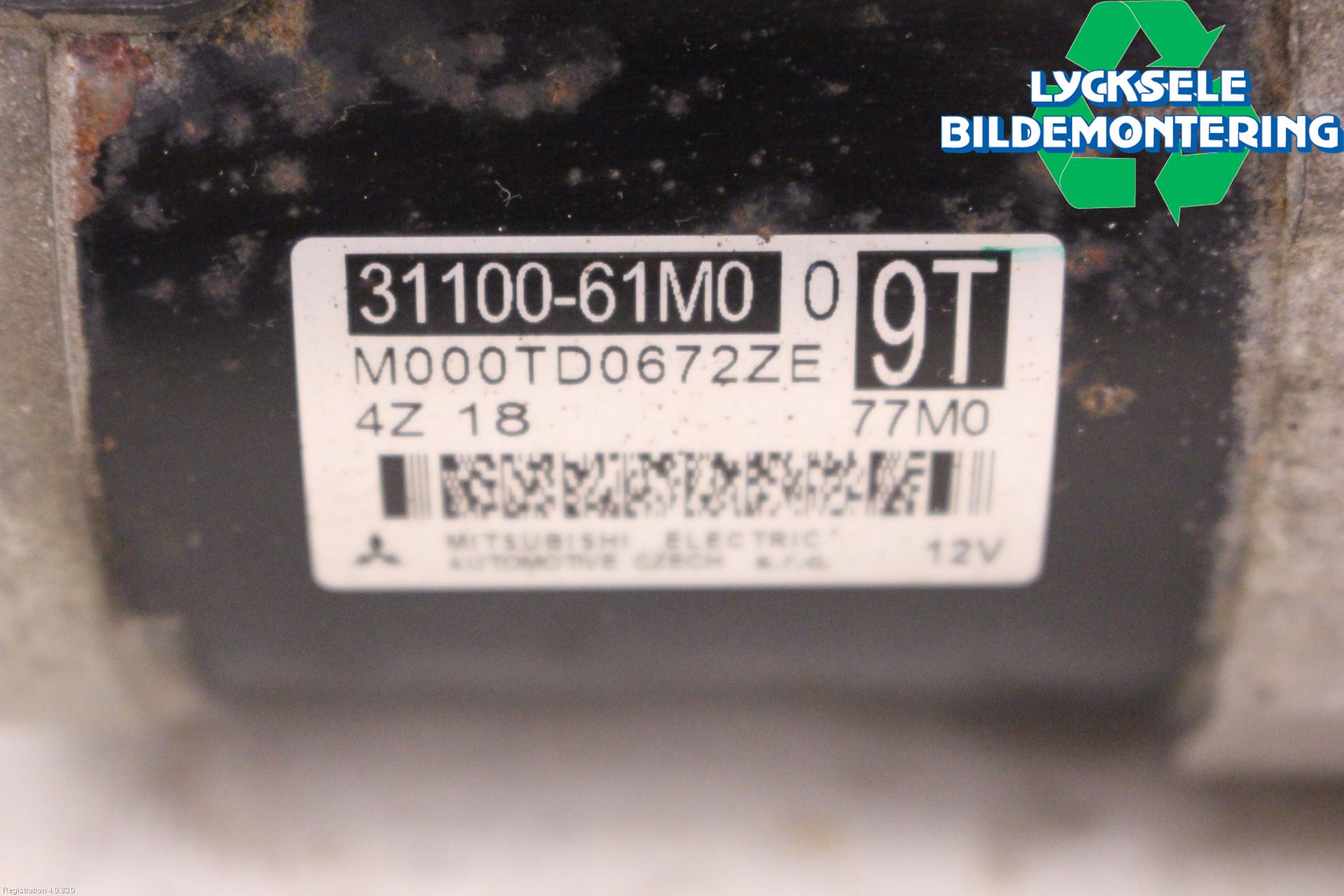 Suzuki SX4 S-CROSS 14-21 Startmotor