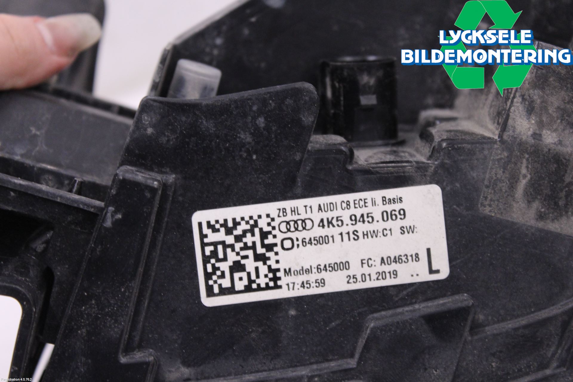 Audi A6 F2/C8 19- Bakljus Vänster