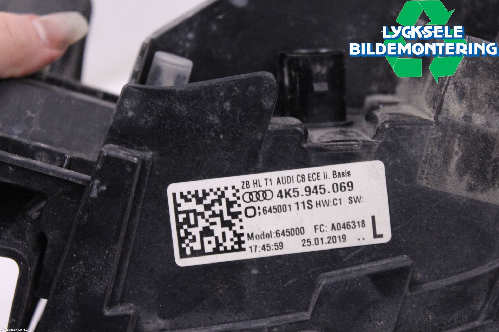 Audi A6 F2/C8 19- Bakljus Vänster