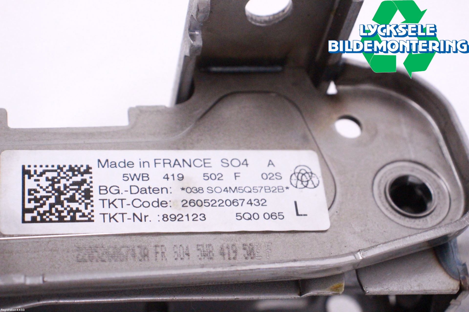 Cupra LEON 21- Rattaxelagg Justerbart