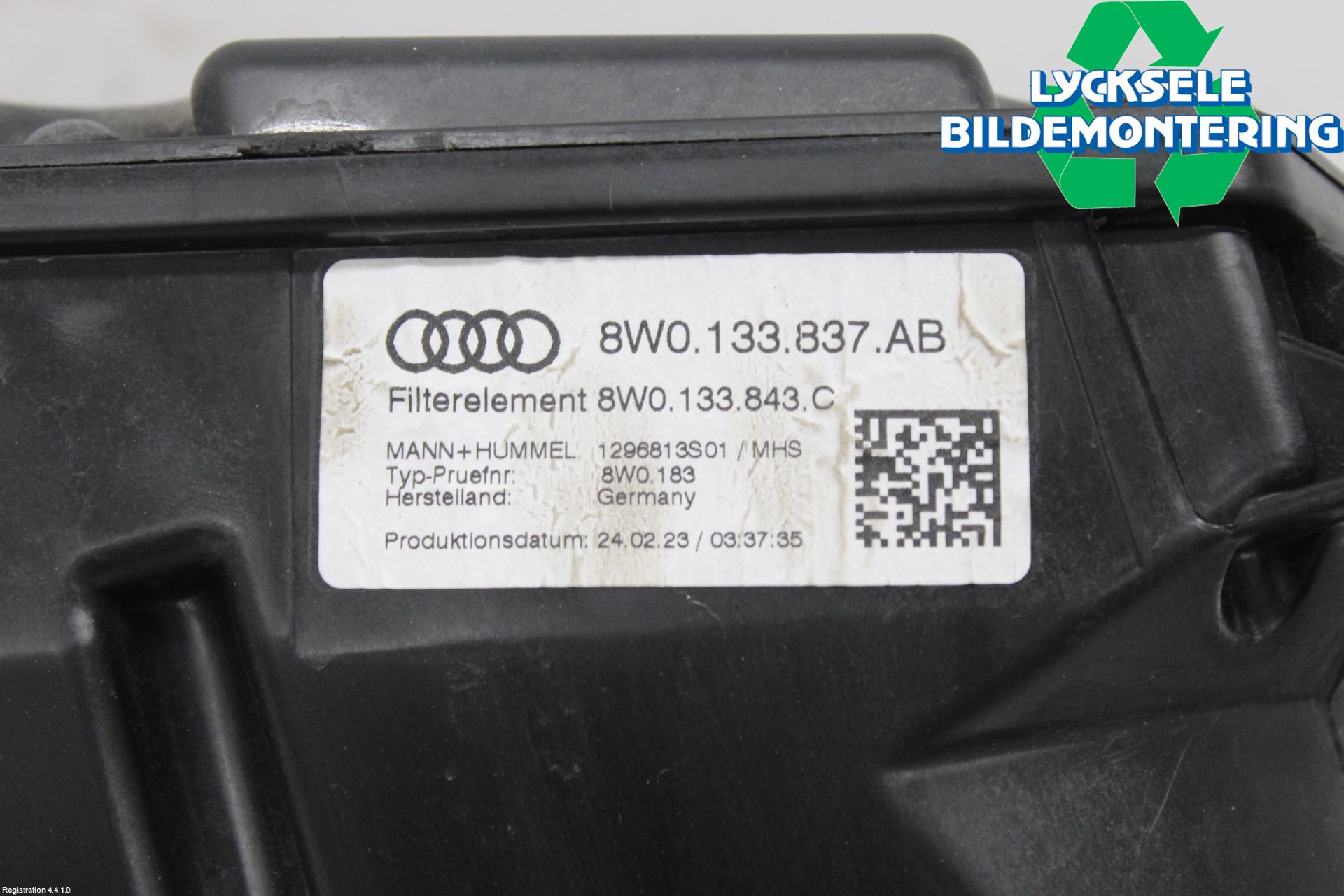 Audi A4/S4 B9 20- Luftrenare