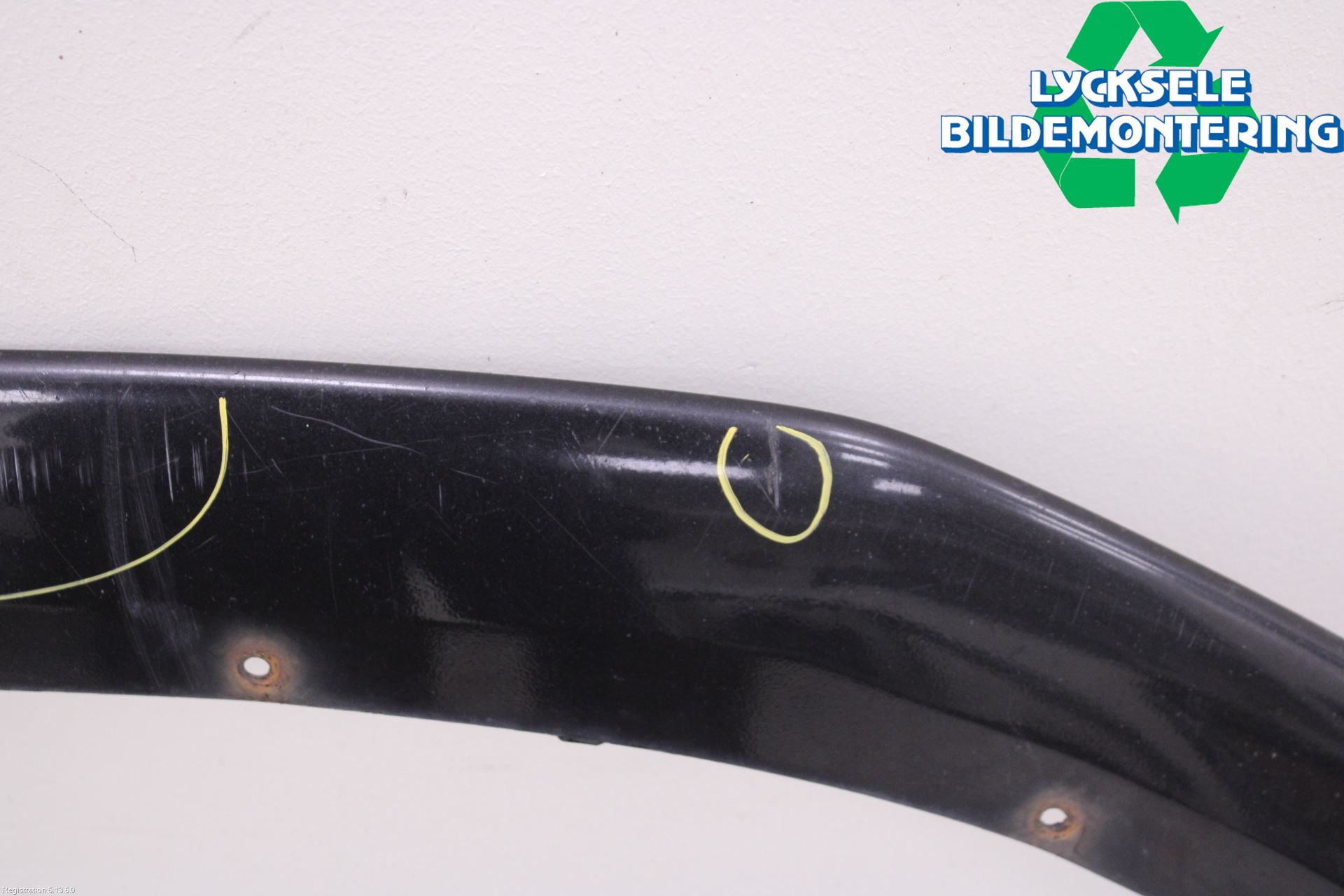 Volvo V70 08-13 Spoiler Fram