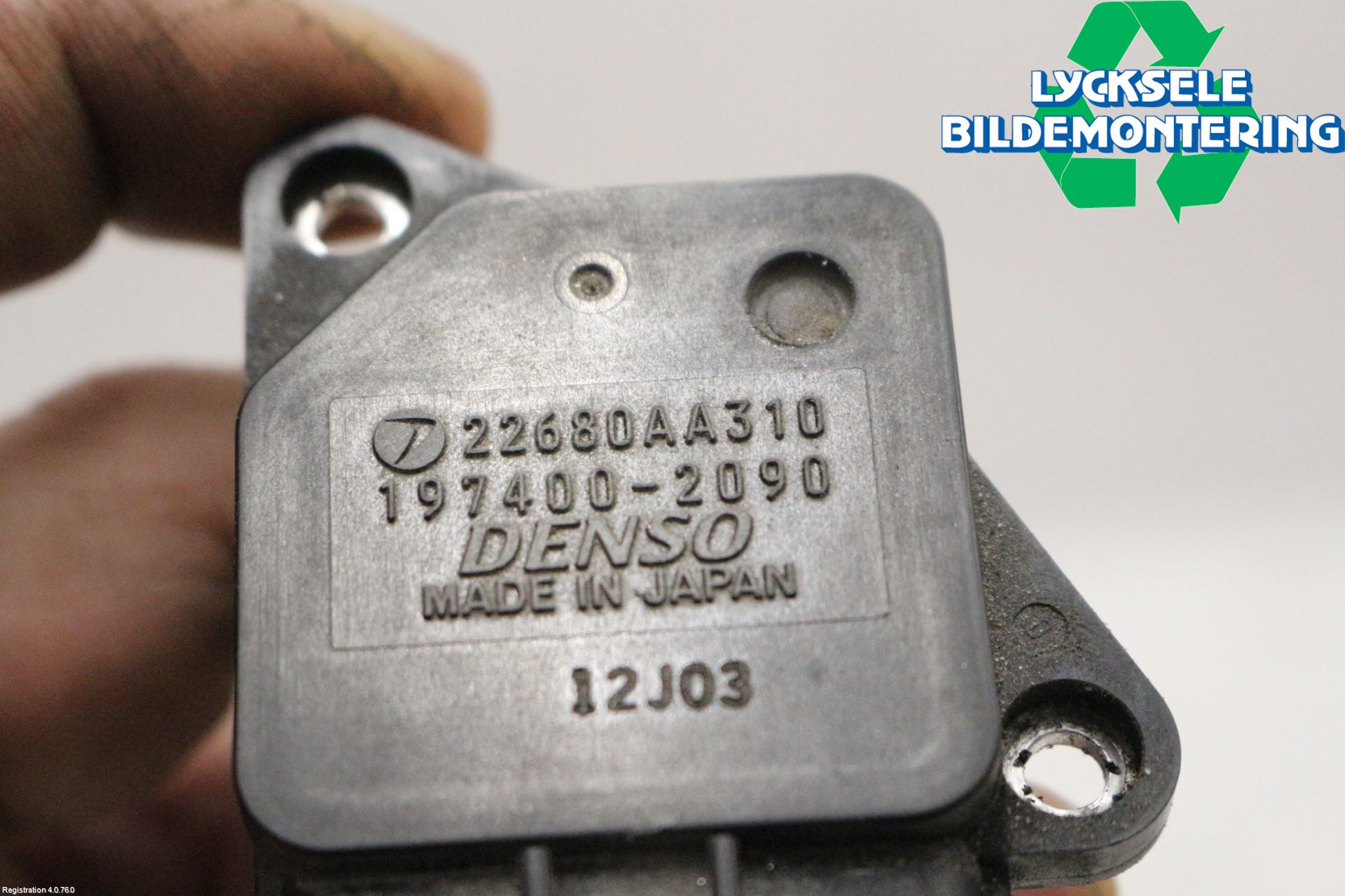 Subaru LEGACY    07-09 Injluftmassamätare