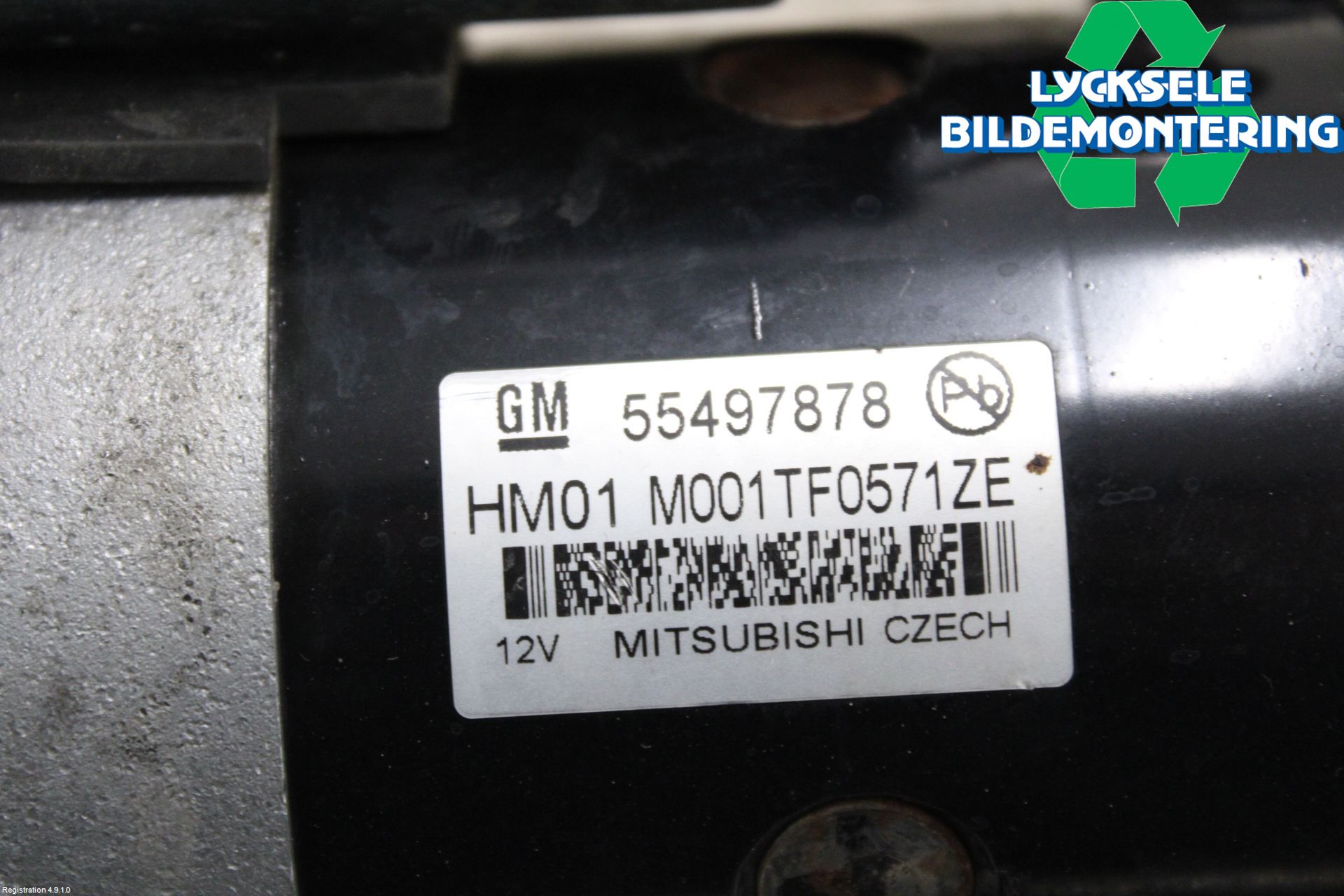 Opel MOKKA 13-20 Startmotor Diesel