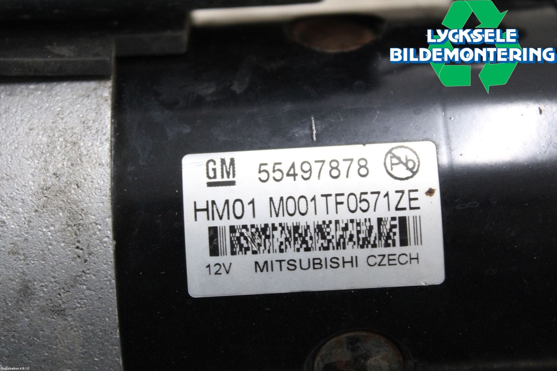 Opel MOKKA 13-20 Startmotor Diesel