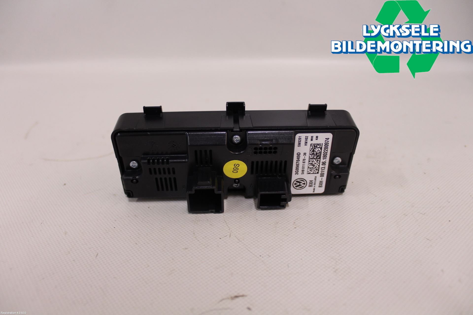 Volkswagen VW PASSAT 15-19 Ac Styrenhet Ac Manöveren